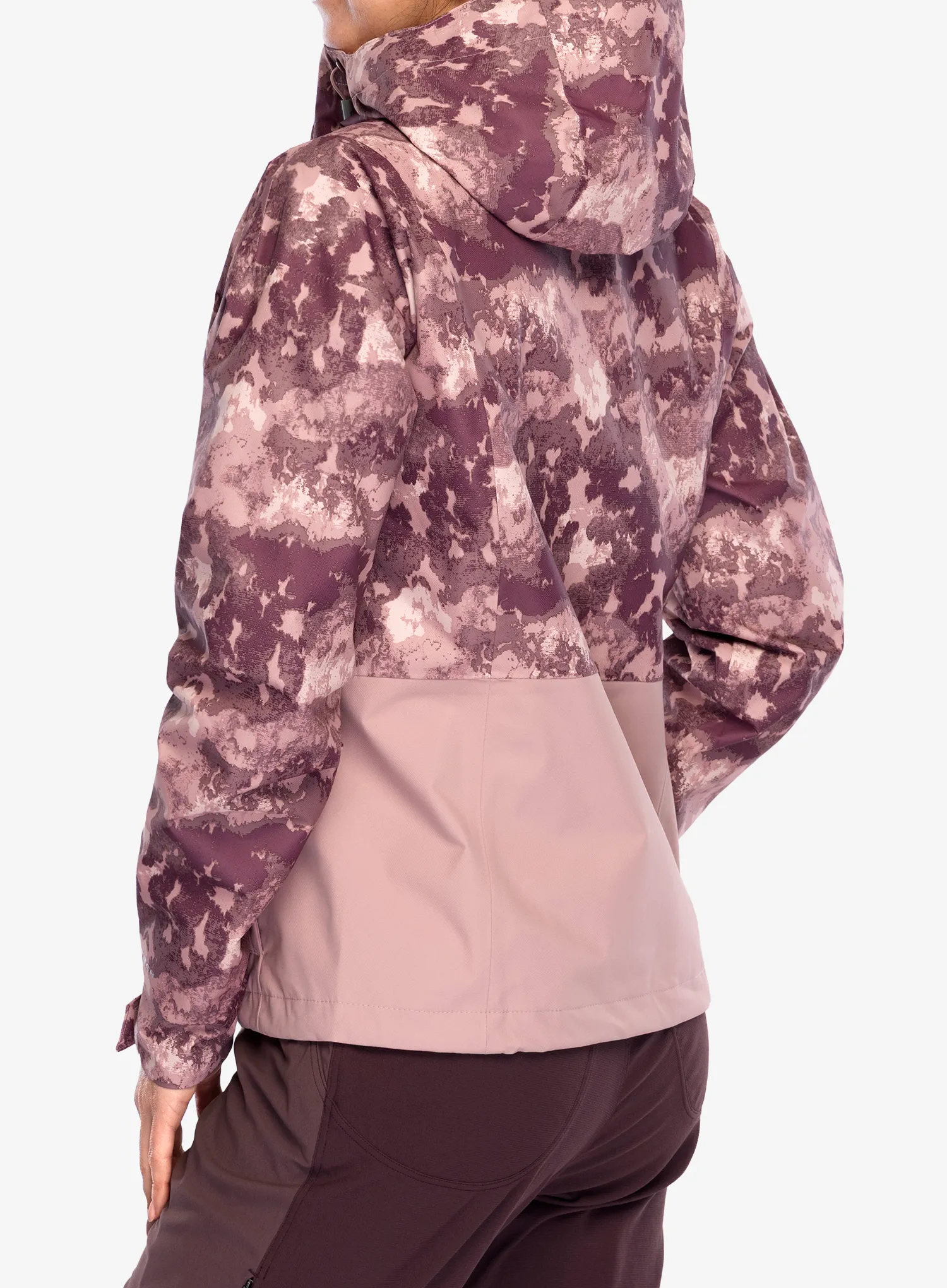 Regenjacke Damen Columbia Hikebound Printed Jacket - eraser pink deco/eraser pink