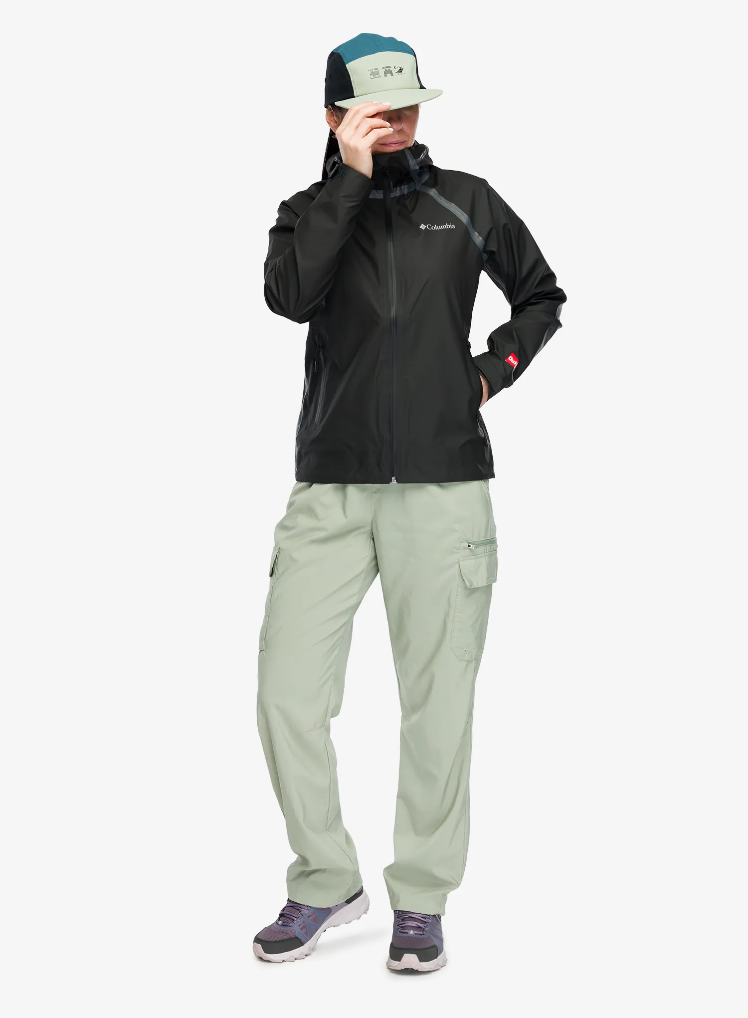 Regenjacke Damen Columbia Reign No Shine Jacket - black