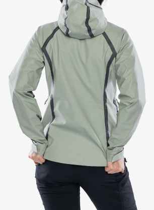 Regenjacke Damen Columbia Reign No Shine Jacket - safari