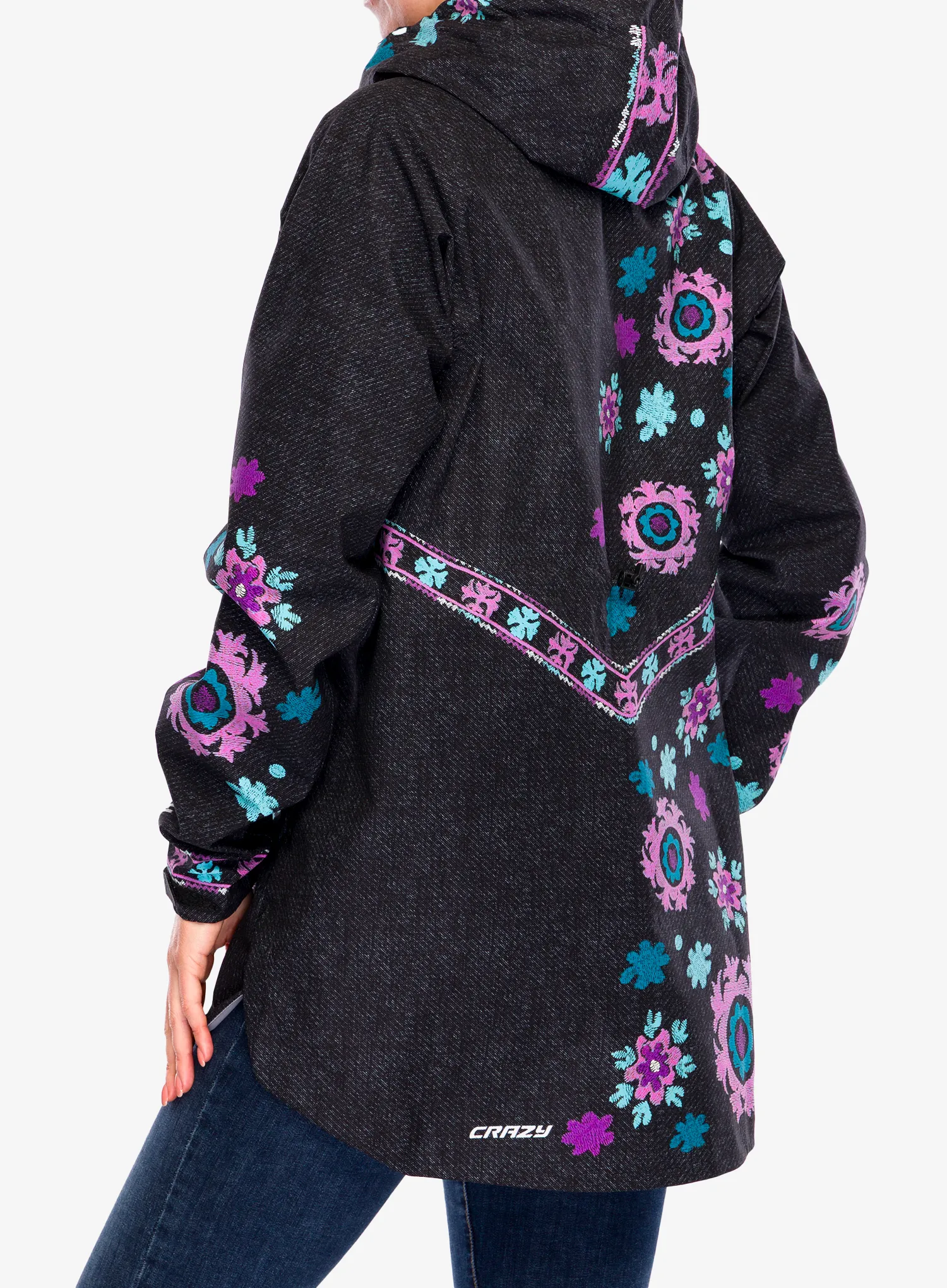 Regenjacke Damen Crazy Parka Wonder Magic Shell - mandala