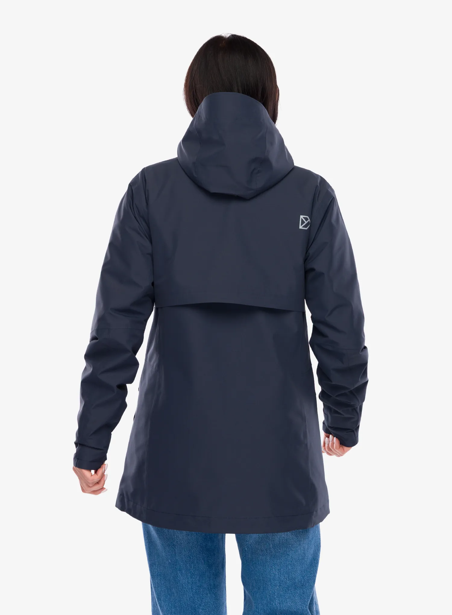 Regenjacke Damen Didriksons Gila Parka - sleepy blue