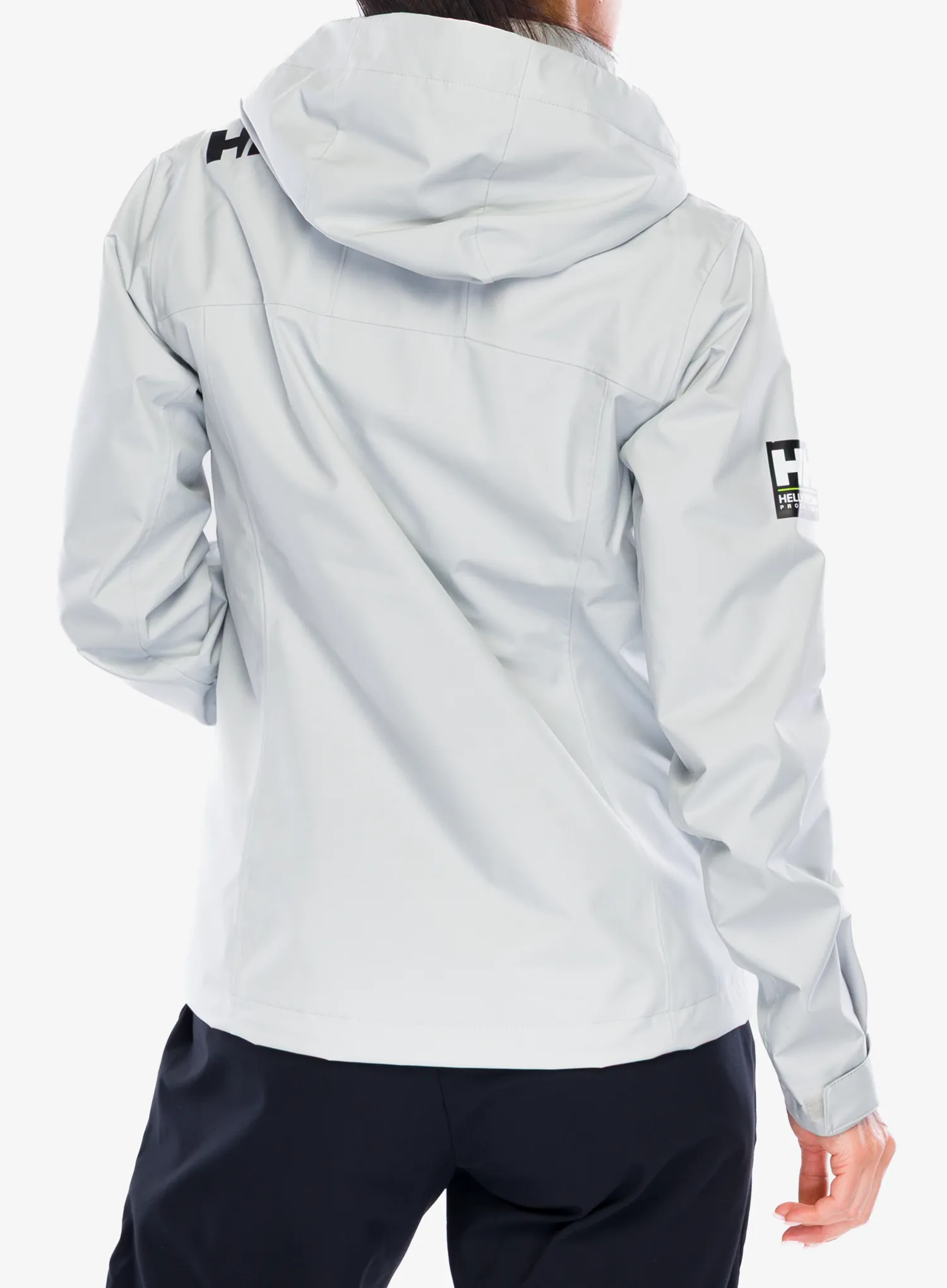 Regenjacke Damen Helly Hansen Crew Hooded Jacket 2.0 - grey fog