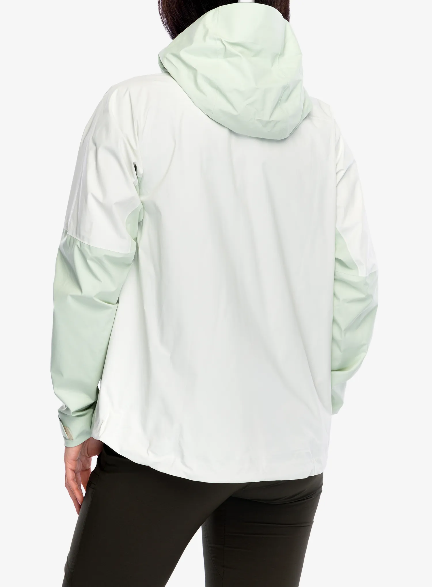 Regenjacke Damen Salomon Outerpath 2.5L Jacket - sea foam/icicle