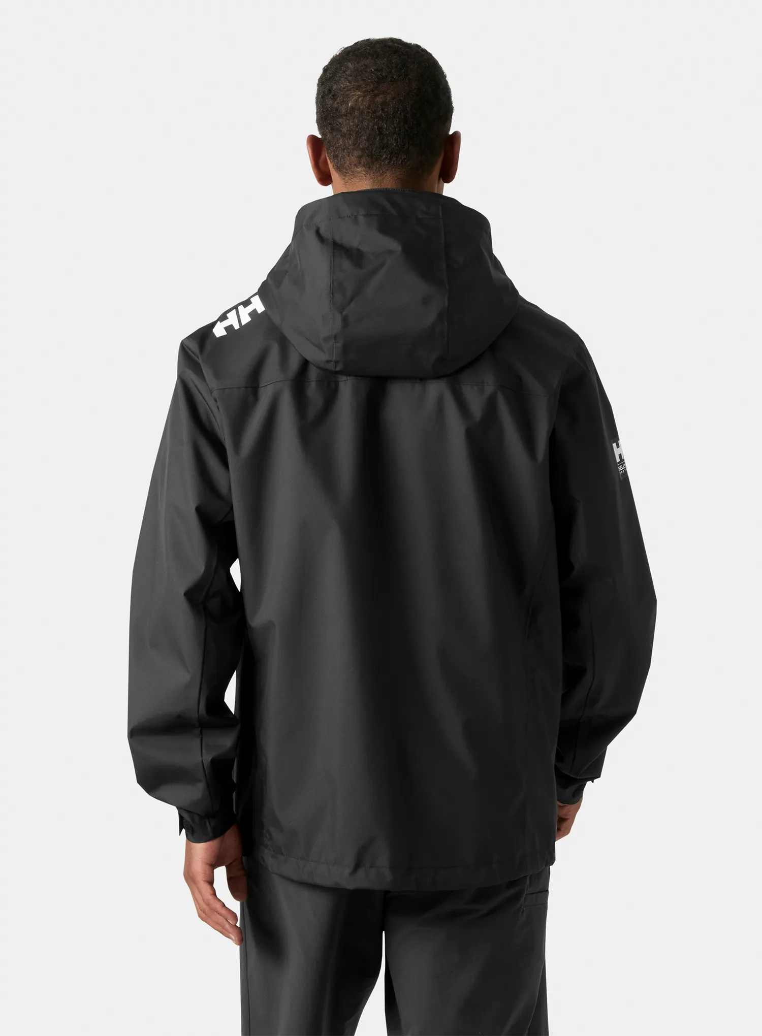 Regenjacke Helly Hansen Crew Hooded Jacket 2.0 - black