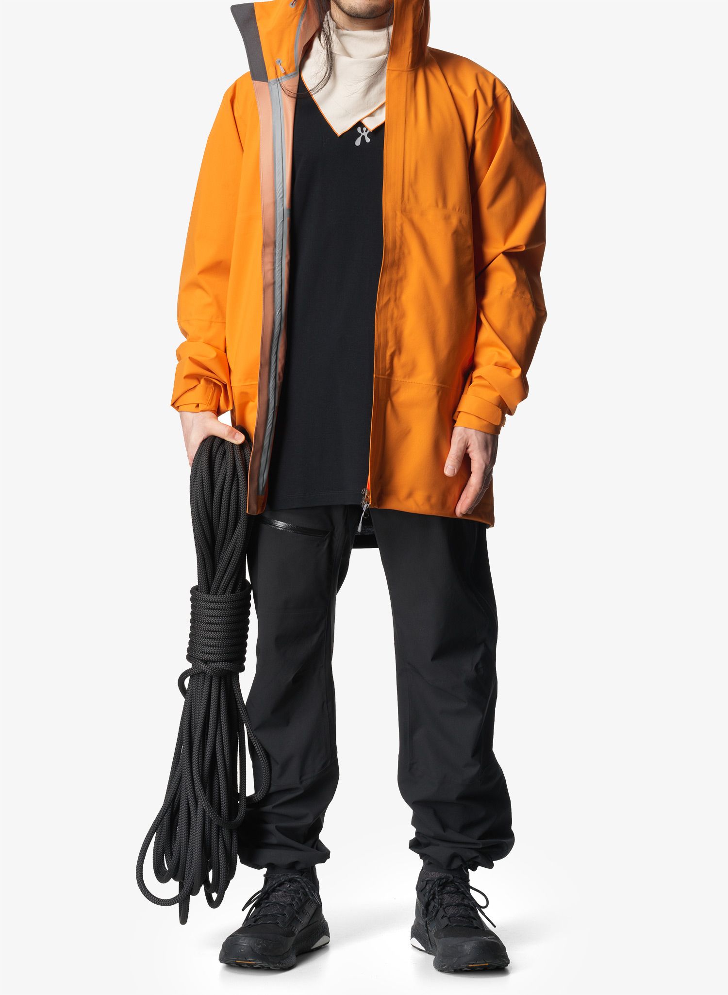 Regenjacke Houdini BFF Jacket - the orange