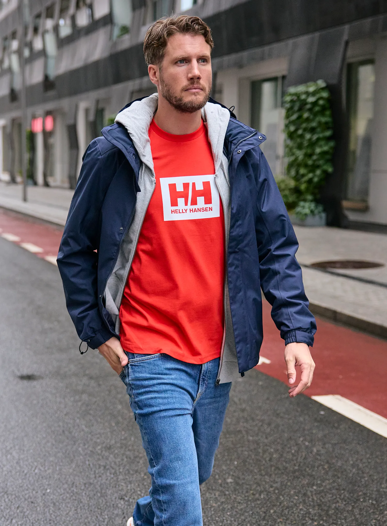 Regenjacke Herren Helly Hansen Dubliner Jacket - navy