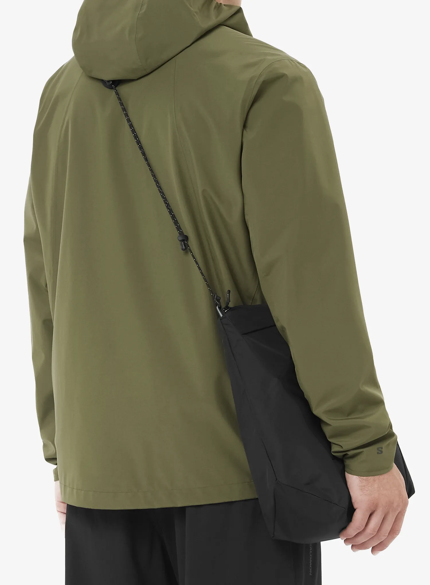 Regenjacke Salomon Outscape 2L Jacket Sol - grape leaf