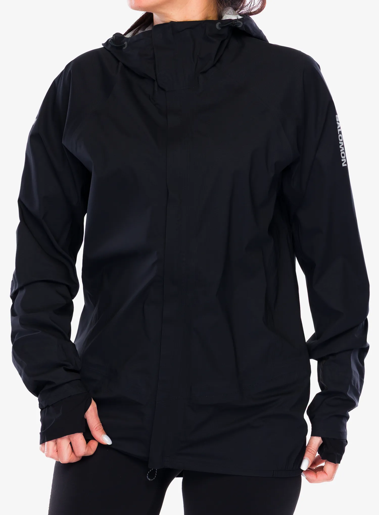 Regenjacke Salomon S/Lab Ultra Jkt - deep black