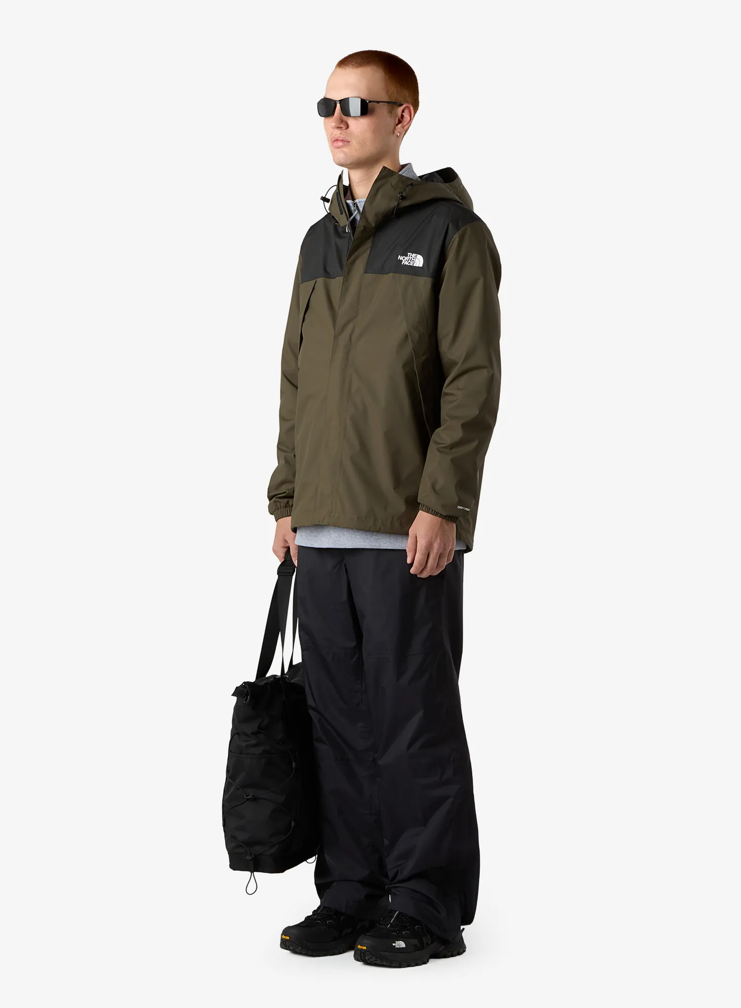 Regenjacke The North Face Antora Jacket - new taupe green/tnf black