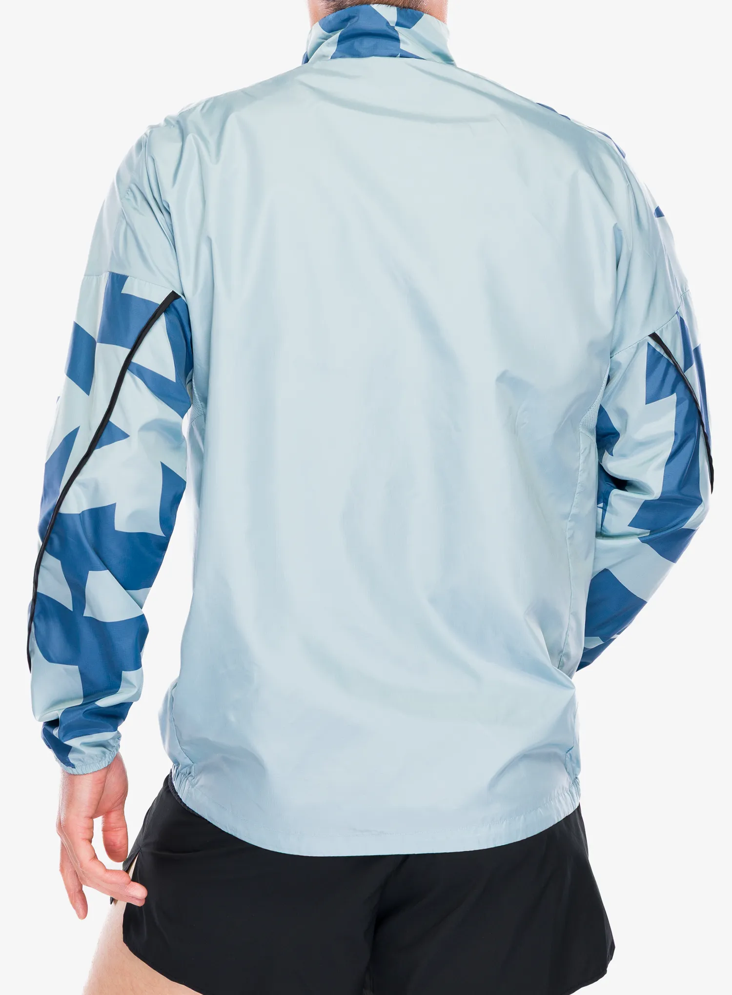 Windjacke adidas TERREX Multi Printed Wind Jacket - magic grey/wonder steel