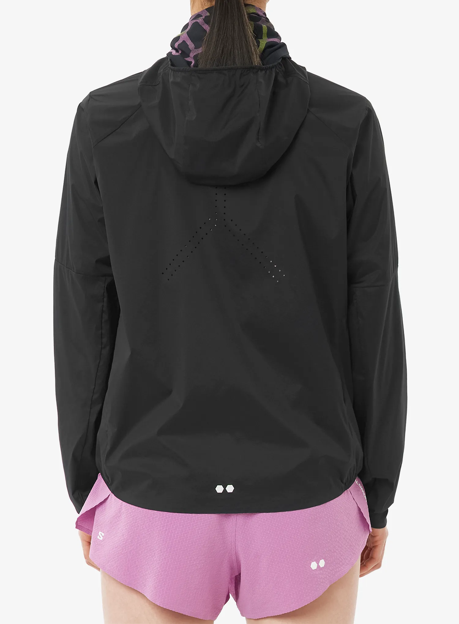 Windjacke Damen Salomon Sense Aero Wind Jkt - black