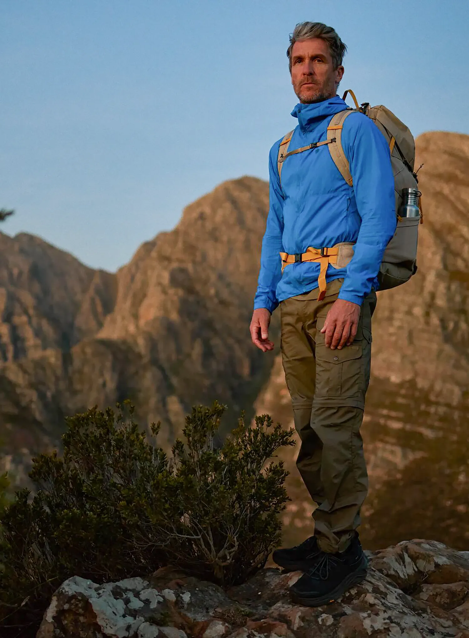 Windjacke Fjallraven Keb Latt Wind Jacket - un blue