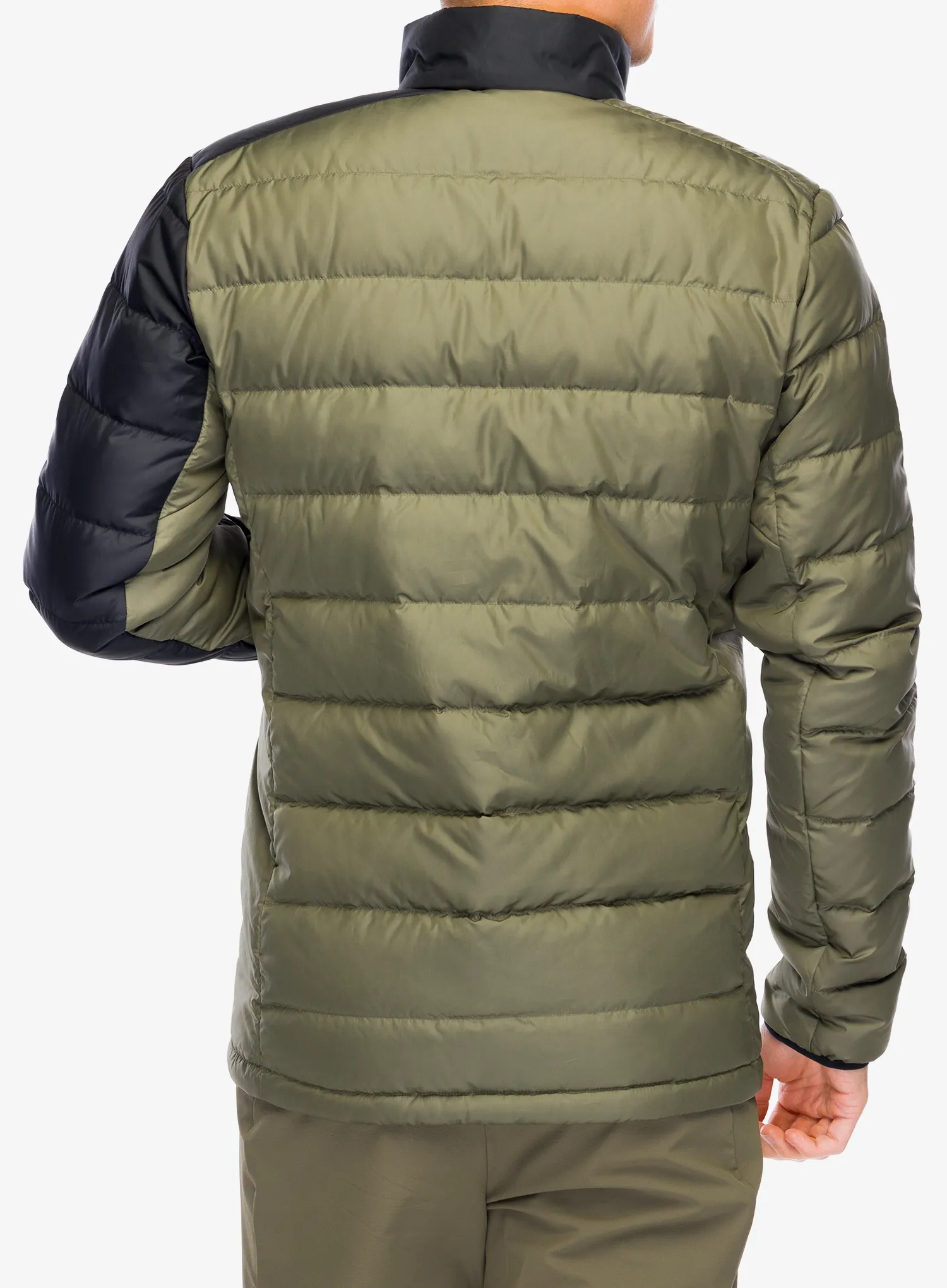 Daunenjacke adidas TERREX Multi Light Down Jacket - olive strata/black