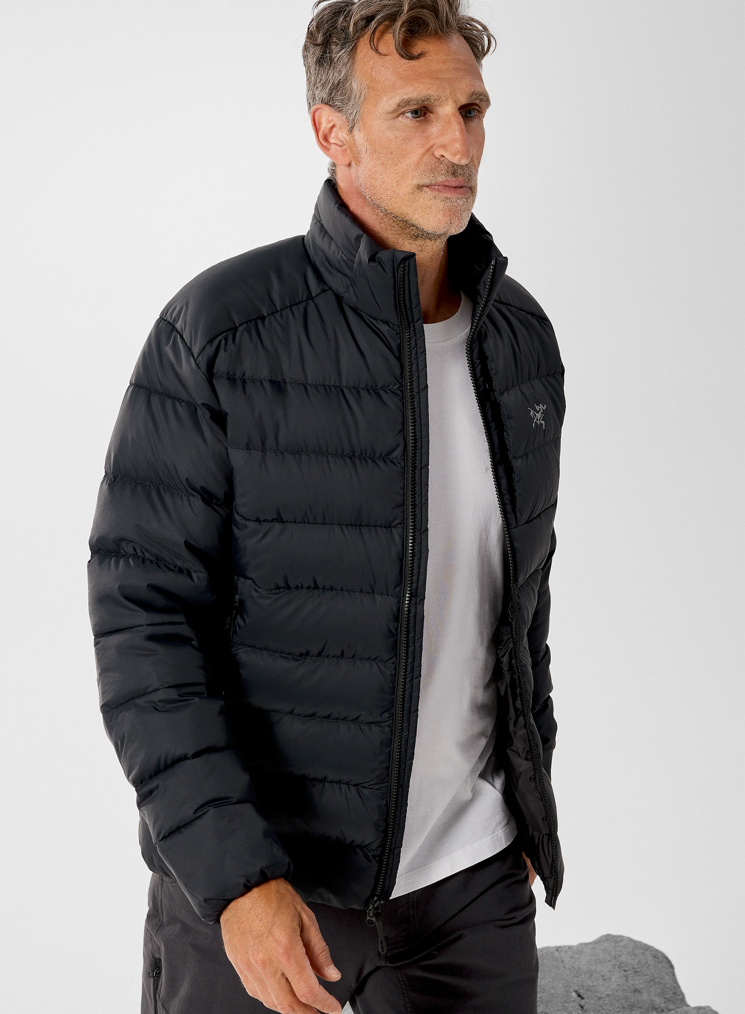 Daunenjacke Arcteryx Thorium Jacket - black/black
