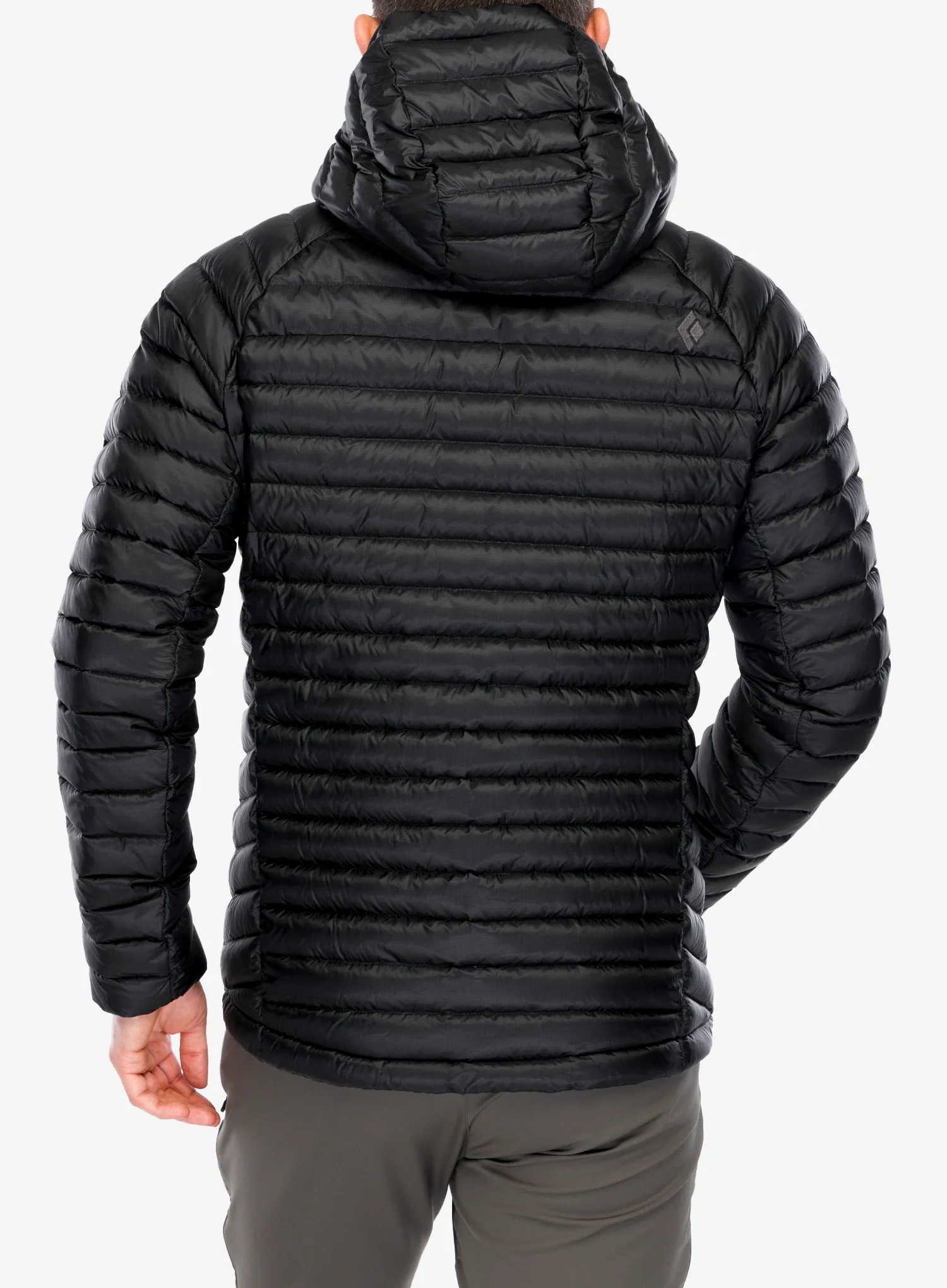 Daunenjacke Black Diamond Approach Down Hoody - black/black