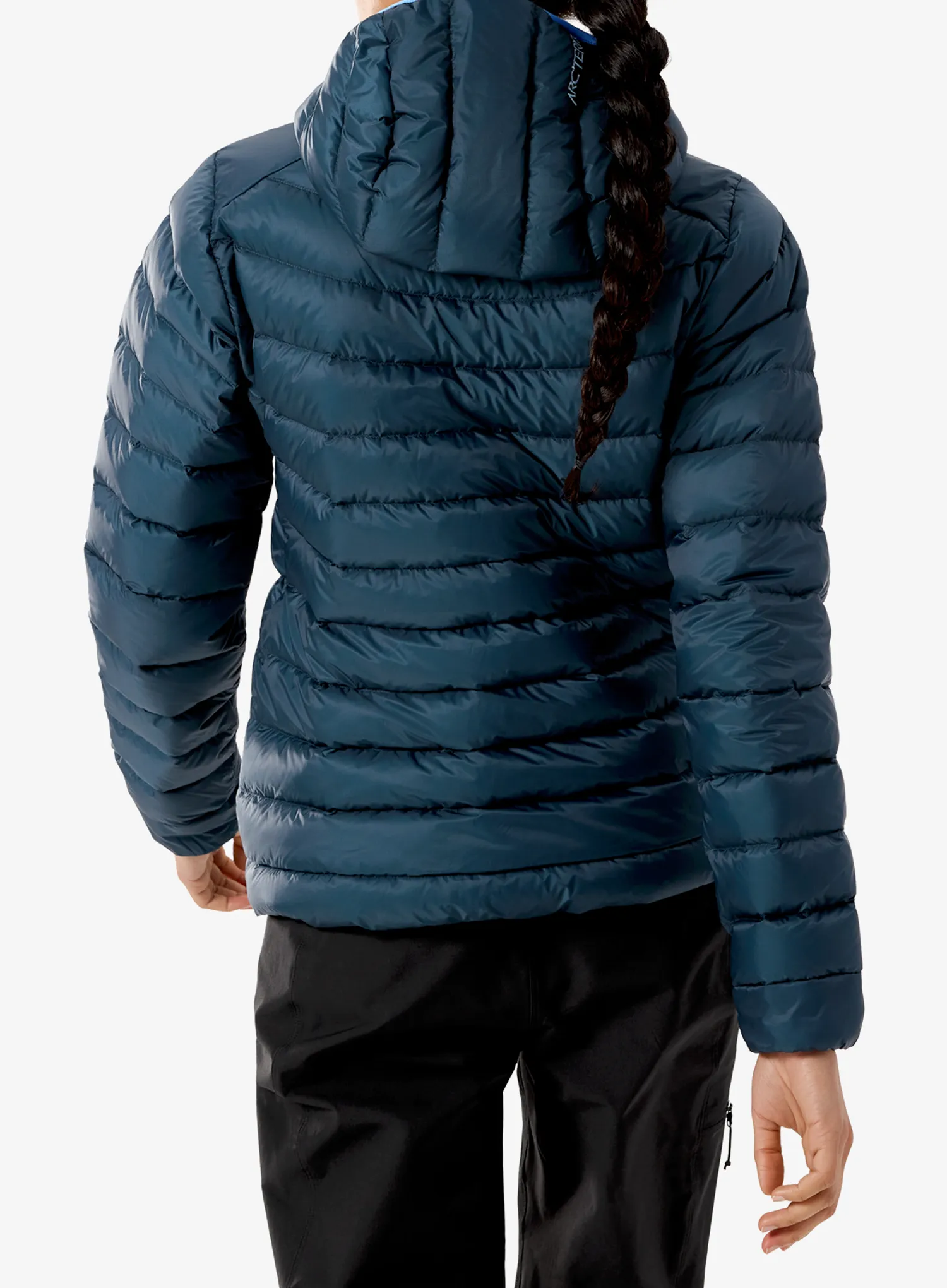 Daunenjacke Damen Arcteryx Cerium Hoody - night/glacial