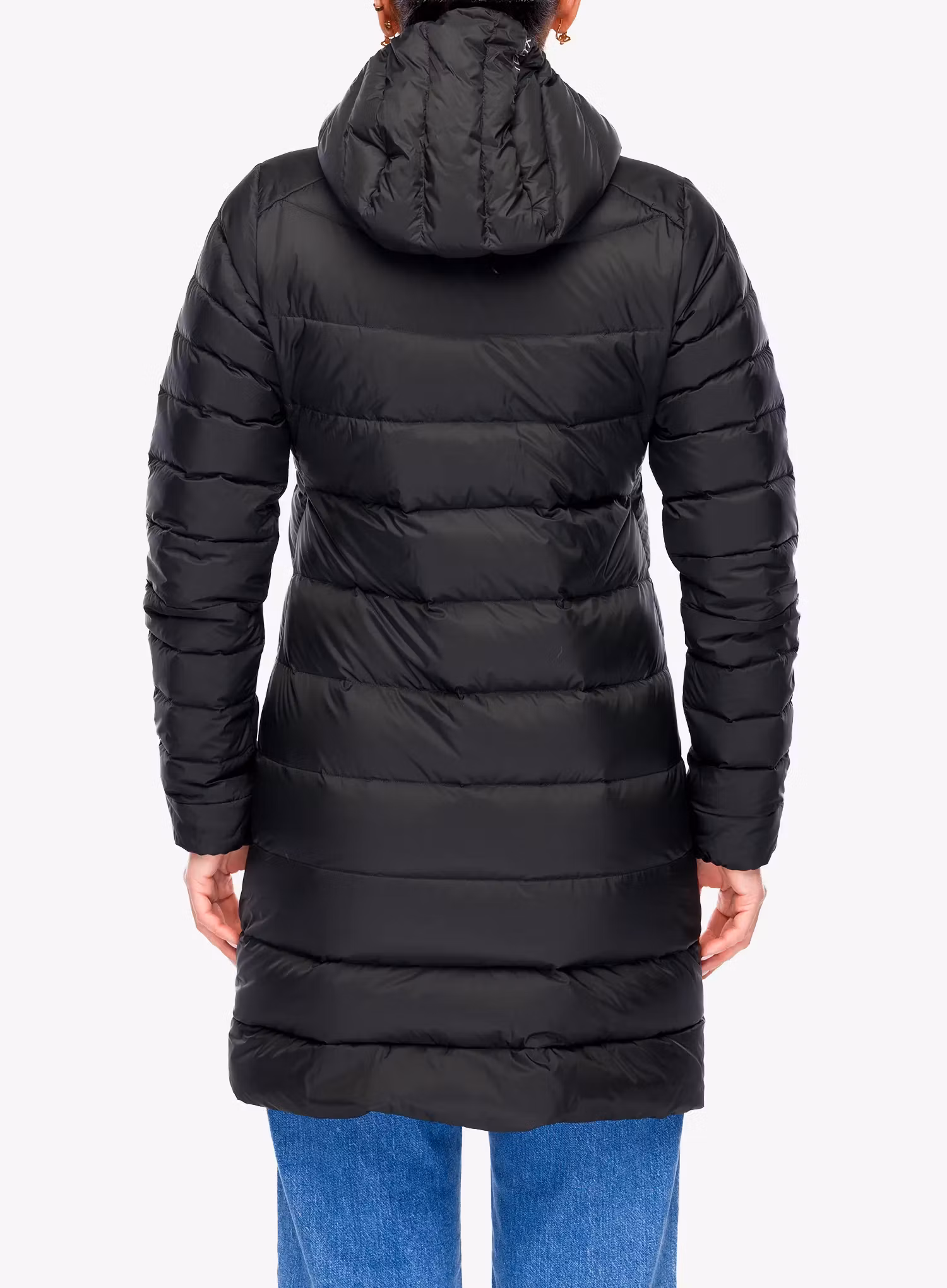 Daunenmantel Damen Arcteryx Cerium Mid Coat - black