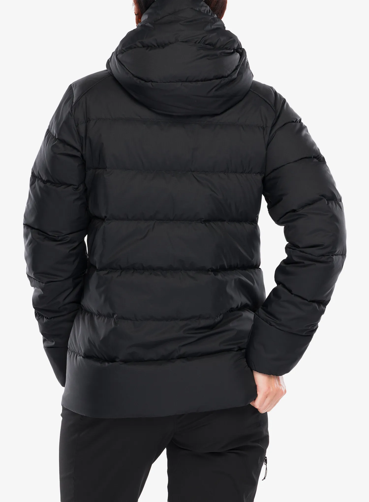 Daunenjacke Damen Artceryx Thorium Hoody - black II