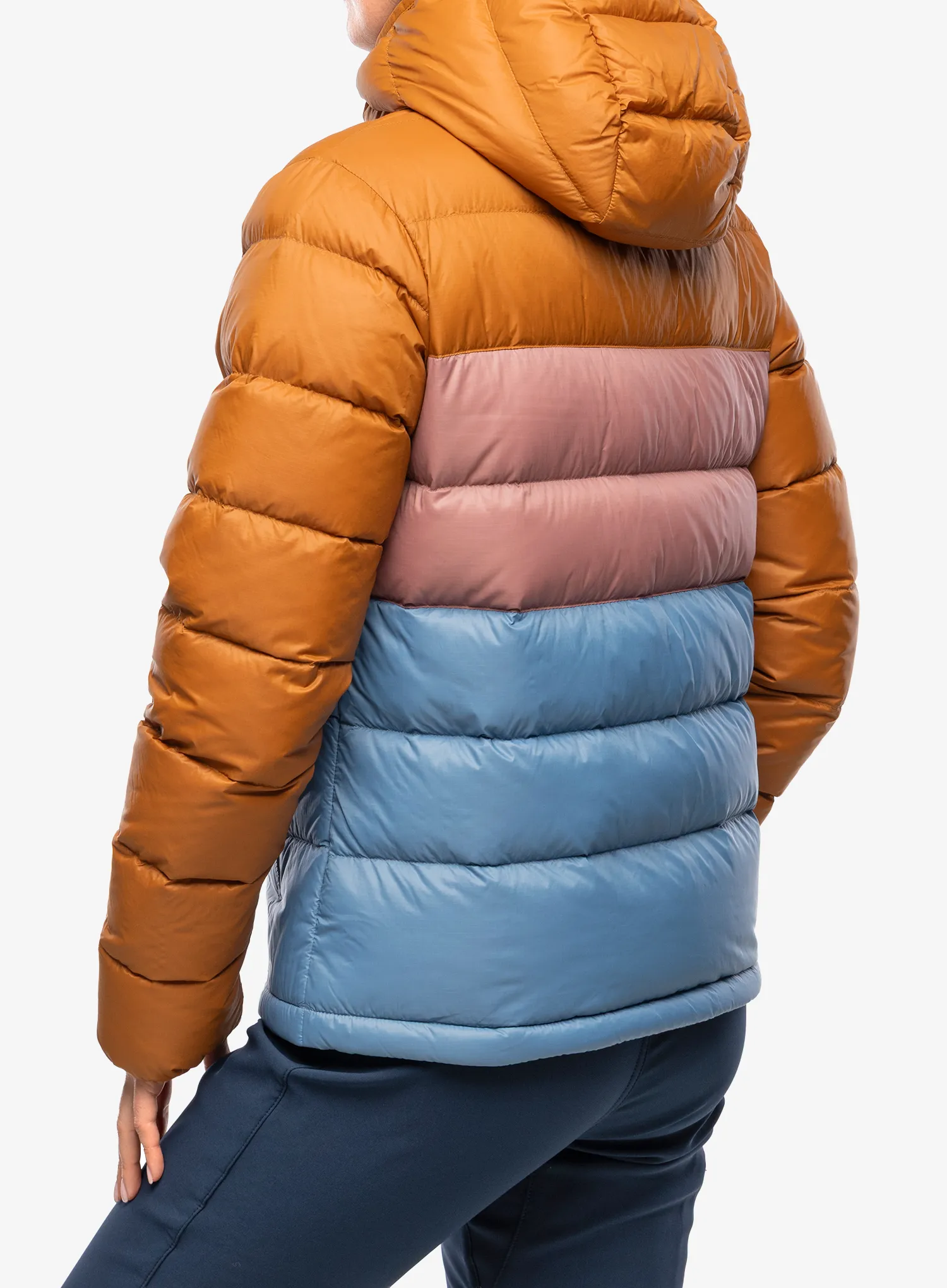 Daunenjacke Damen Cotopaxi Fuego Max Down Hooded Jacket - sienna/fjord