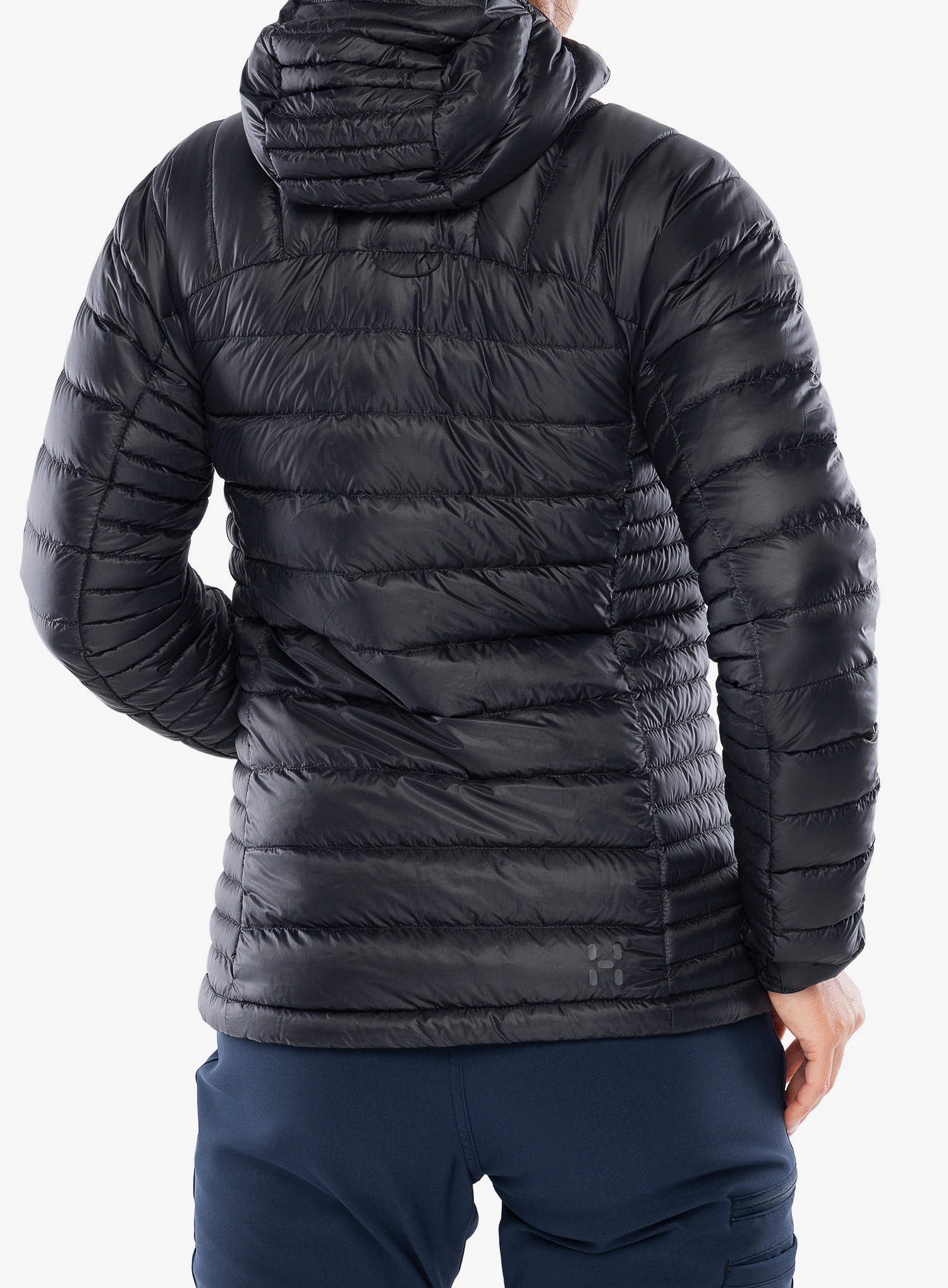 Daunenjacke Damen Haglofs L.I.M Down II Hood - true black