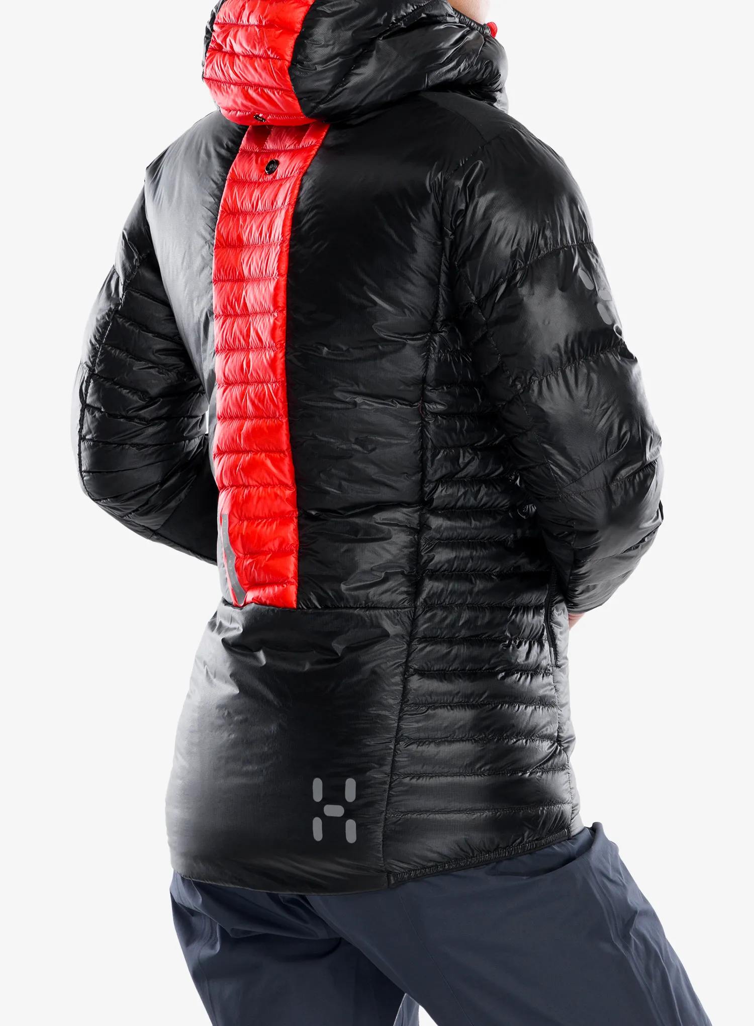 Daunenjacke Damen Haglofs L.I.M ZT Down Jacket - zenith red/true black