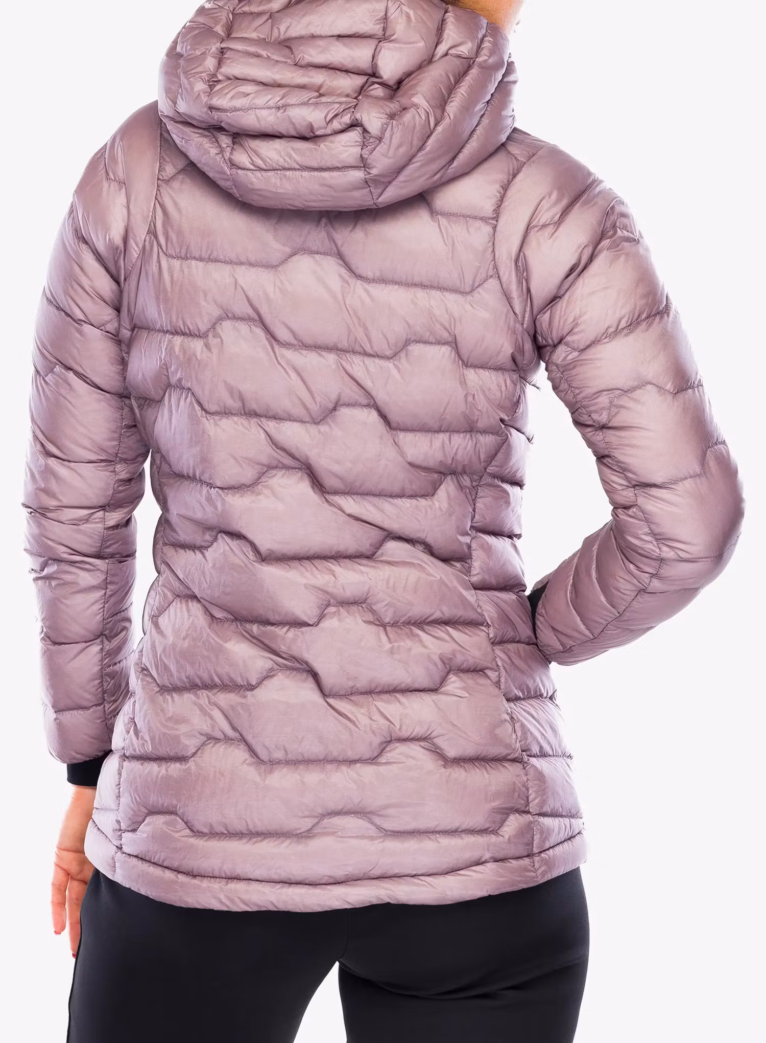 Daunenjacke Damen Jack Wolfskin Alpspitze Down Hoody - wild blossom