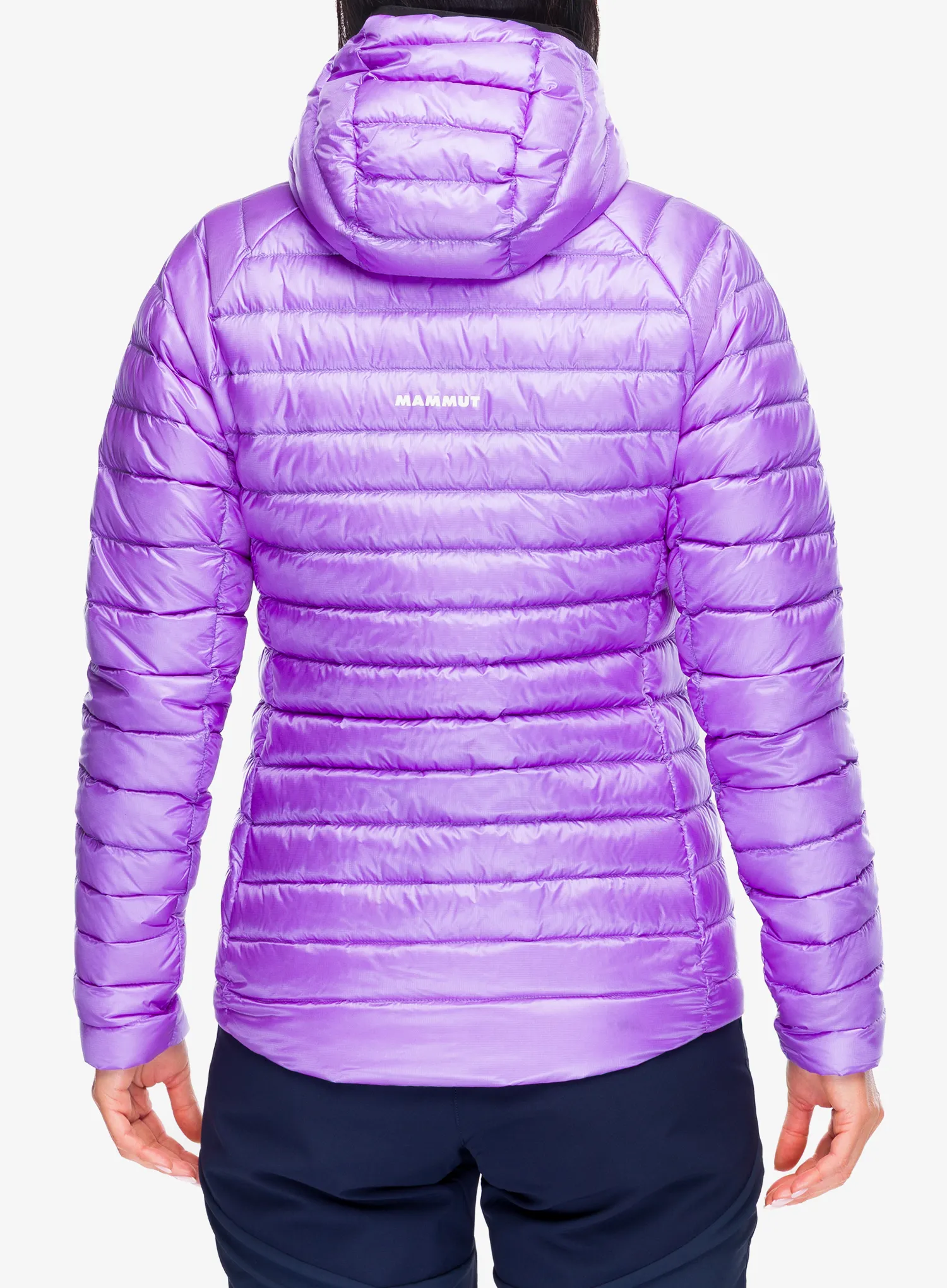 Daunenjacke Damen Mammut Broad Peak IN Hooded Jacket - lavandin/black