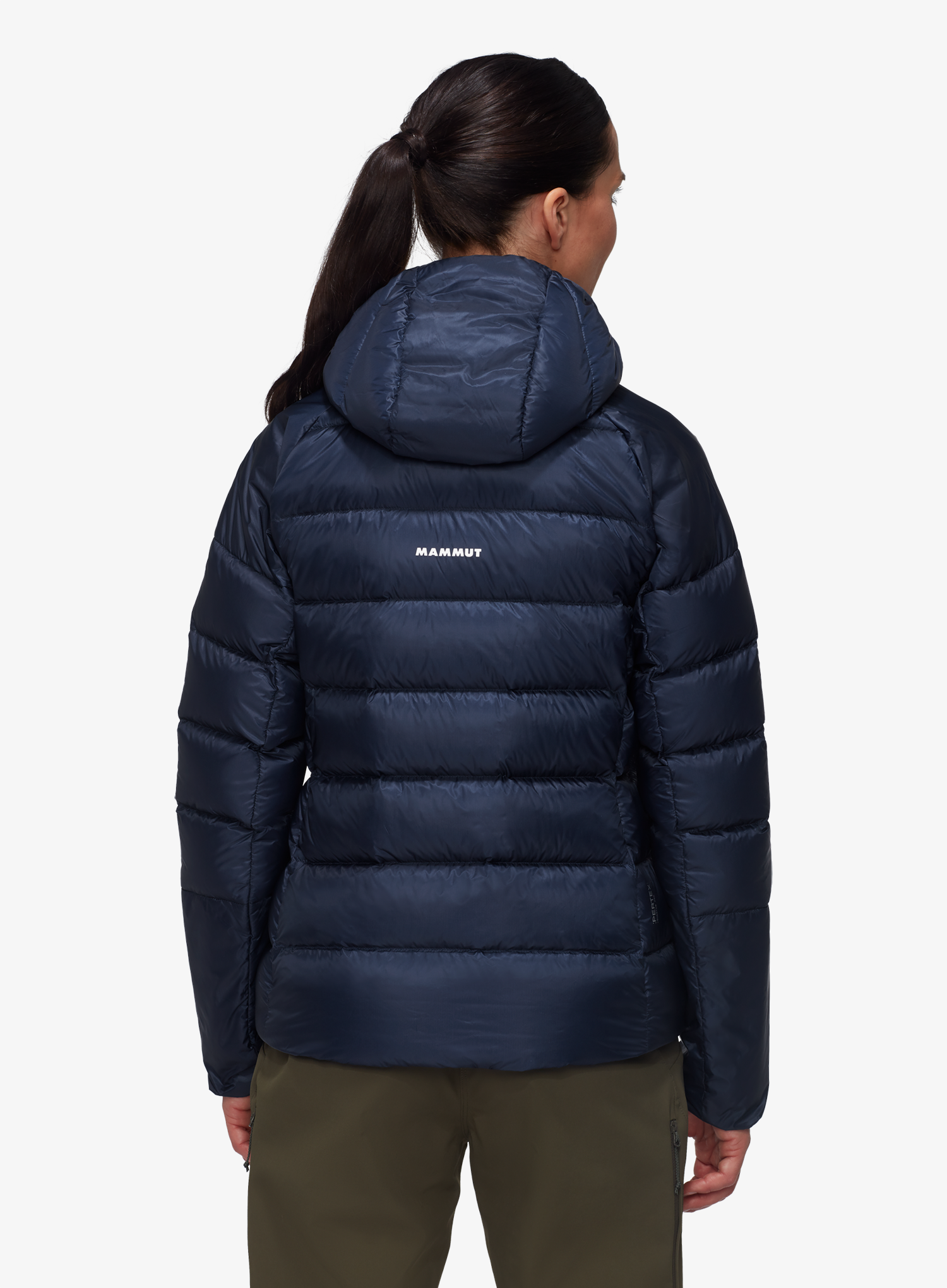 Daunenjacke Damen Mammut Taiss IN Hooded Jacket - marine/blk