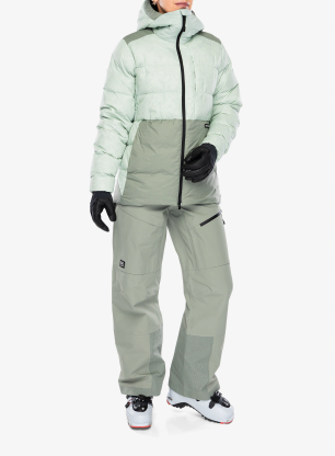 Daunenjacke Damen Ortovox Downwool 270 Jacket - green acid