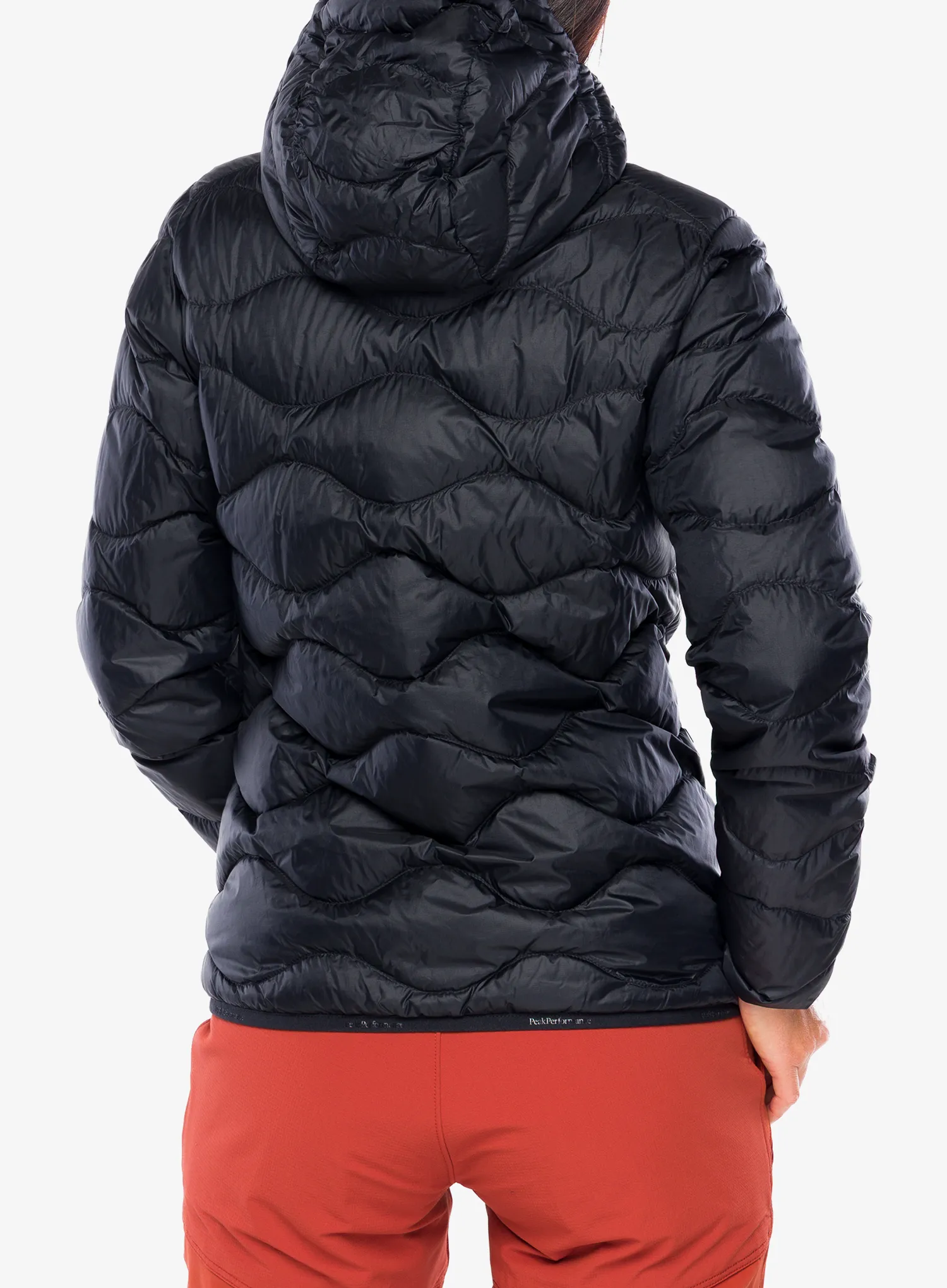 Daunenjacke Damen Peak Performance Helium Down Hood Jacket - black