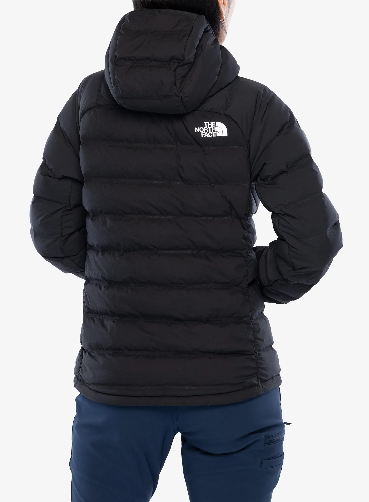 Daunenjacke Damen The North Face Abseil Stretch Down Hoodie - tnf black