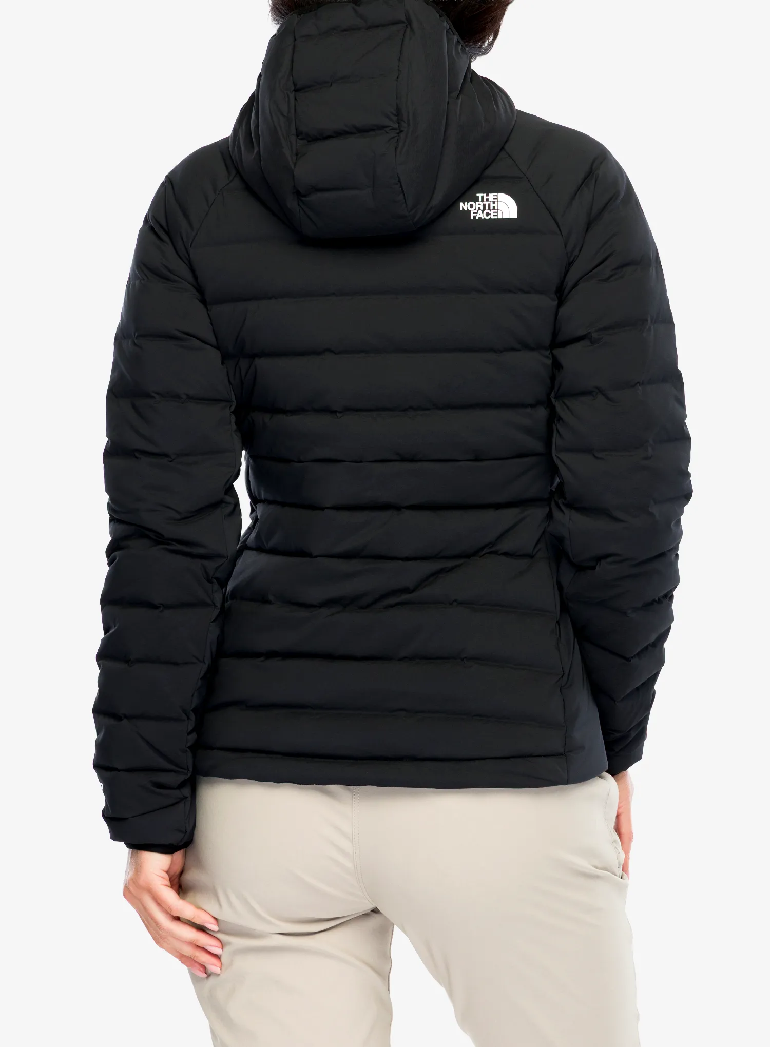 Daunenjacke Damen The North Face Belleview Stretch Down Hoodie - tnf black