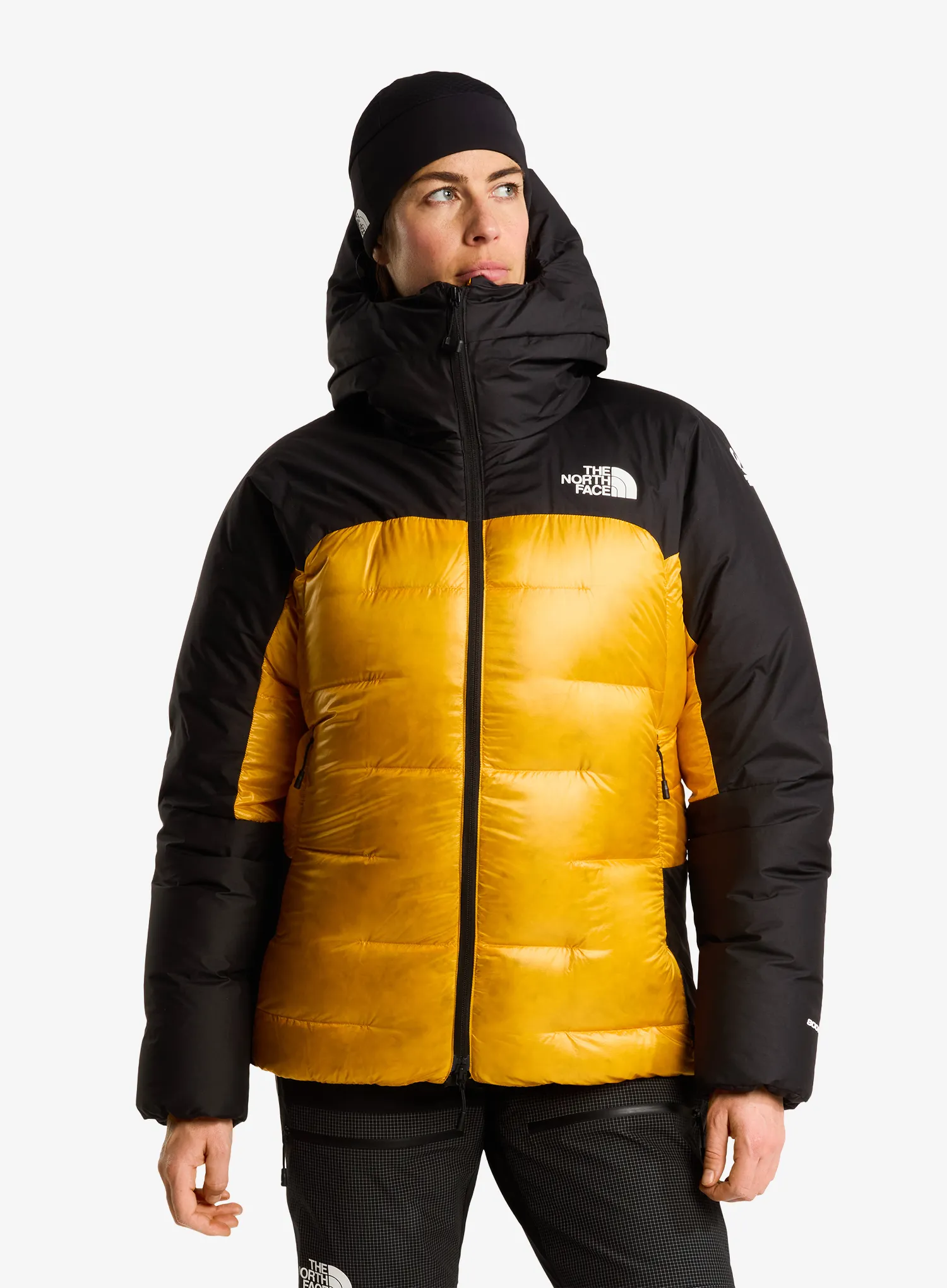 Daunenjacke Damen The North Face Summit Himalayan Down Parka - summit gold/tnf black