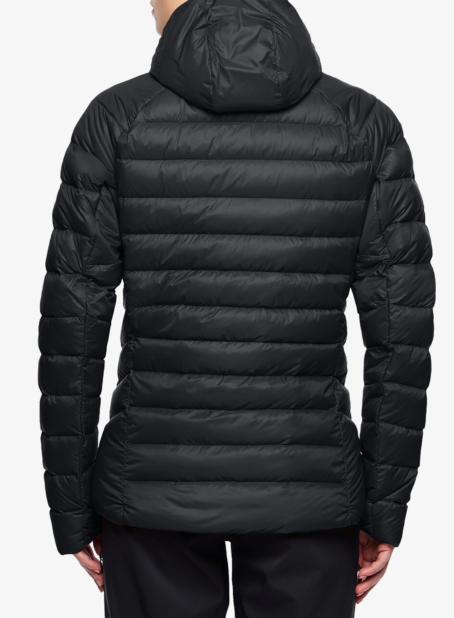 Daunenjacke Damen Vaude Monviso Down Hooded Jacket - black/black