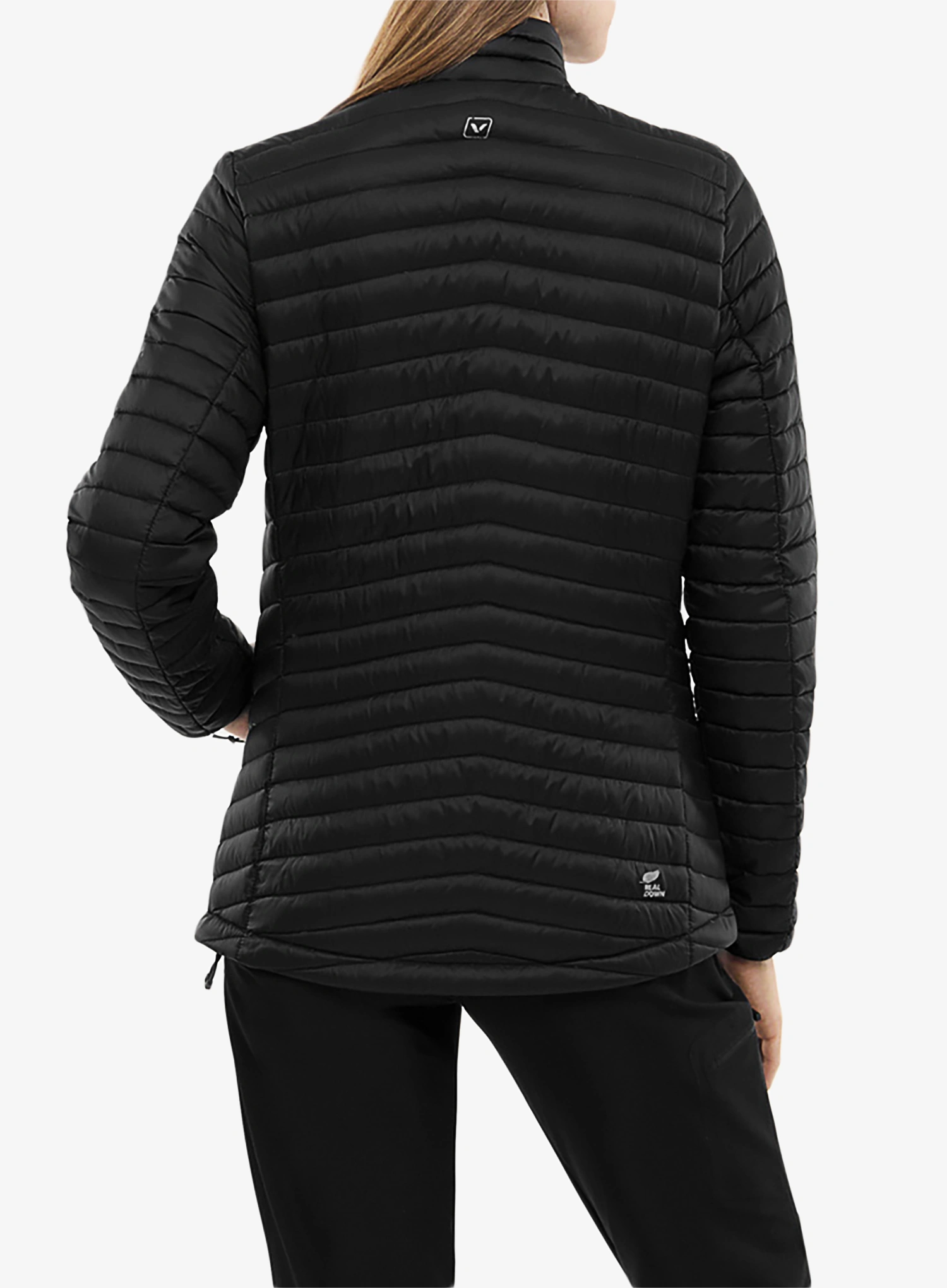 Daunenjacke Damen Viking Walzen - black