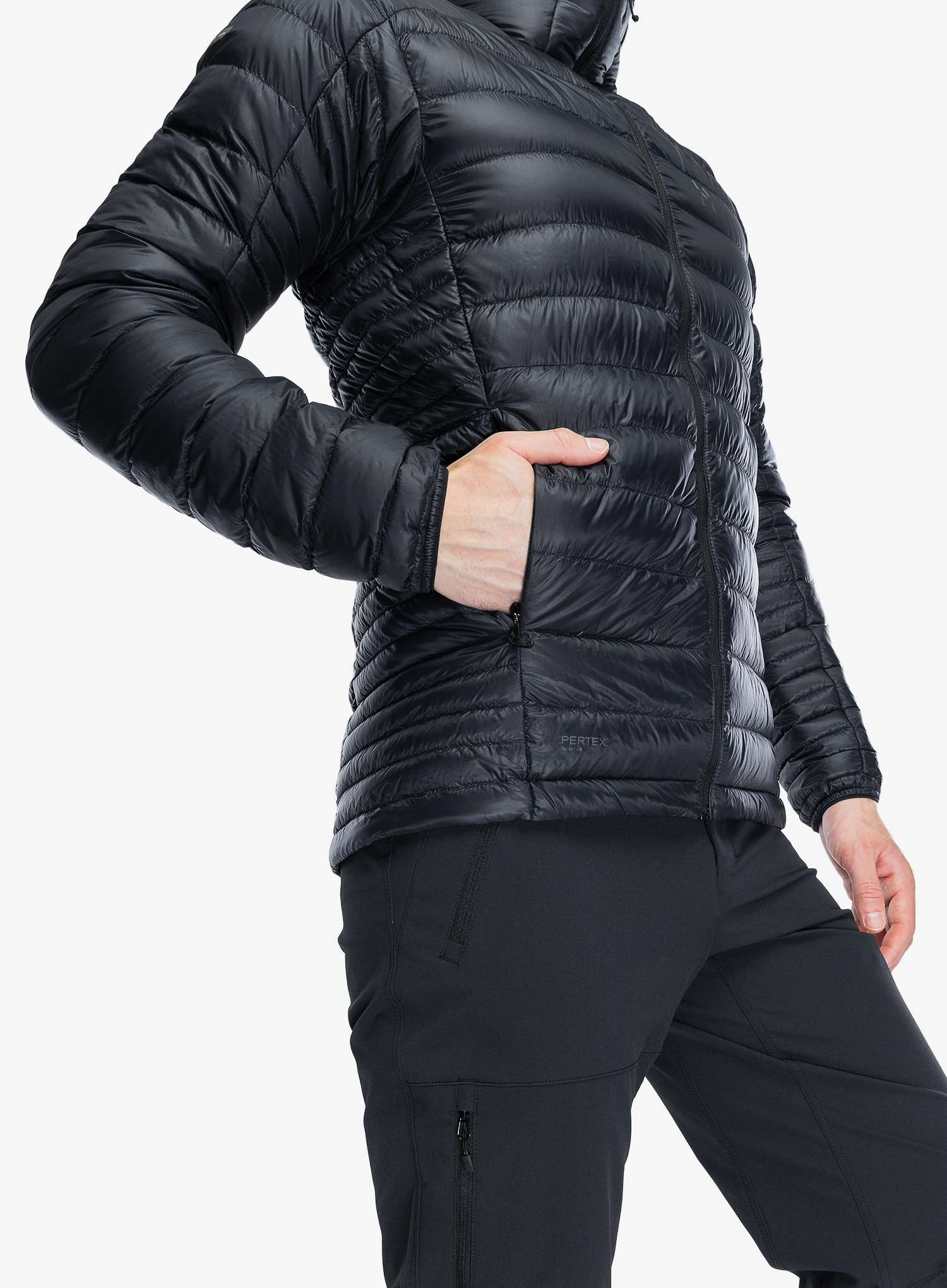 Daunenjacke Haglofs L.I.M Down II Hood - true black