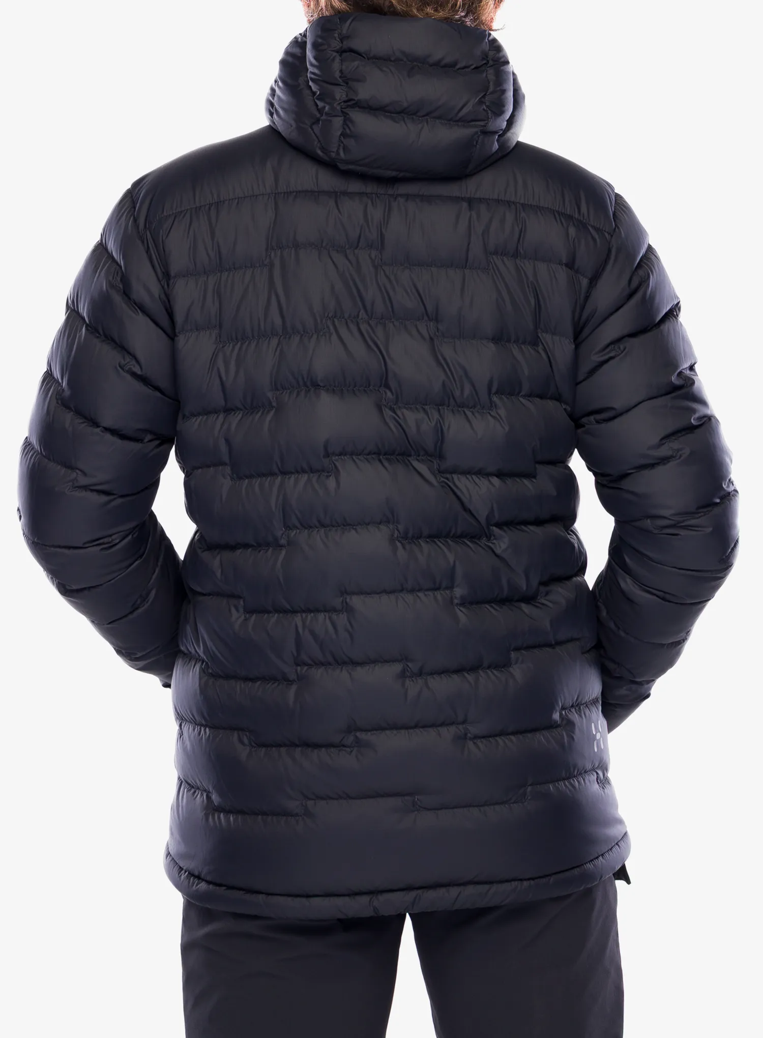 Daunenjacke Haglofs ROC Flash Down Hood - true black