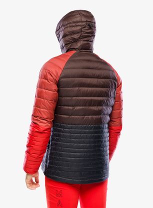 Daunenjacke Maloja Macin - chocolate multi