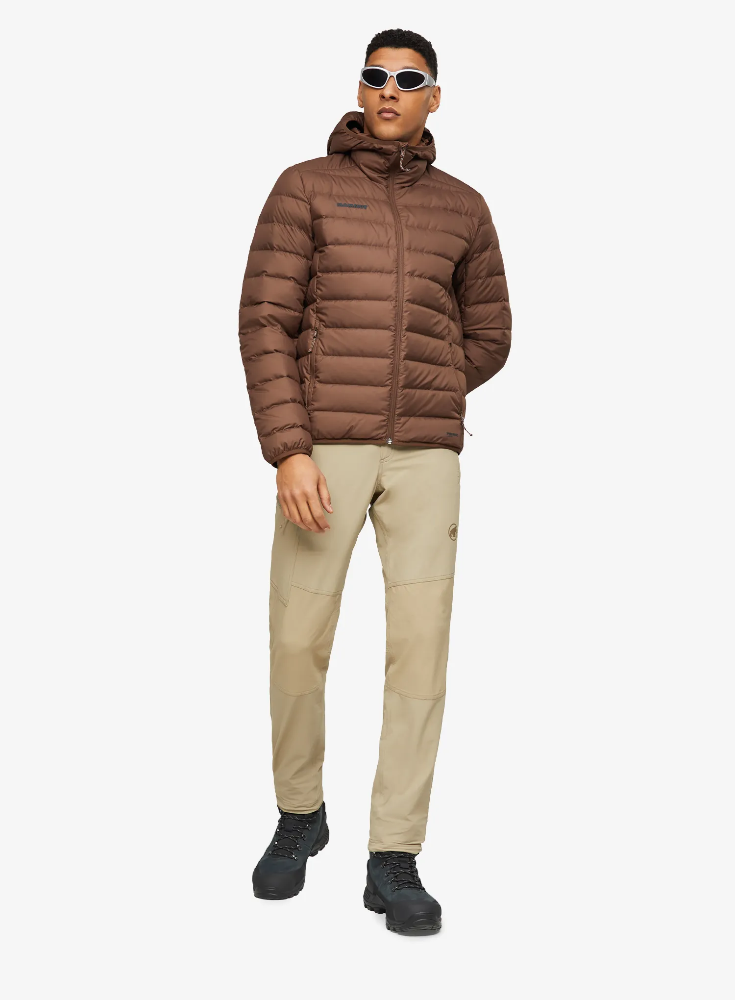 Daunenjacke Mammut Waymarker IN Hooded Jacket - soil