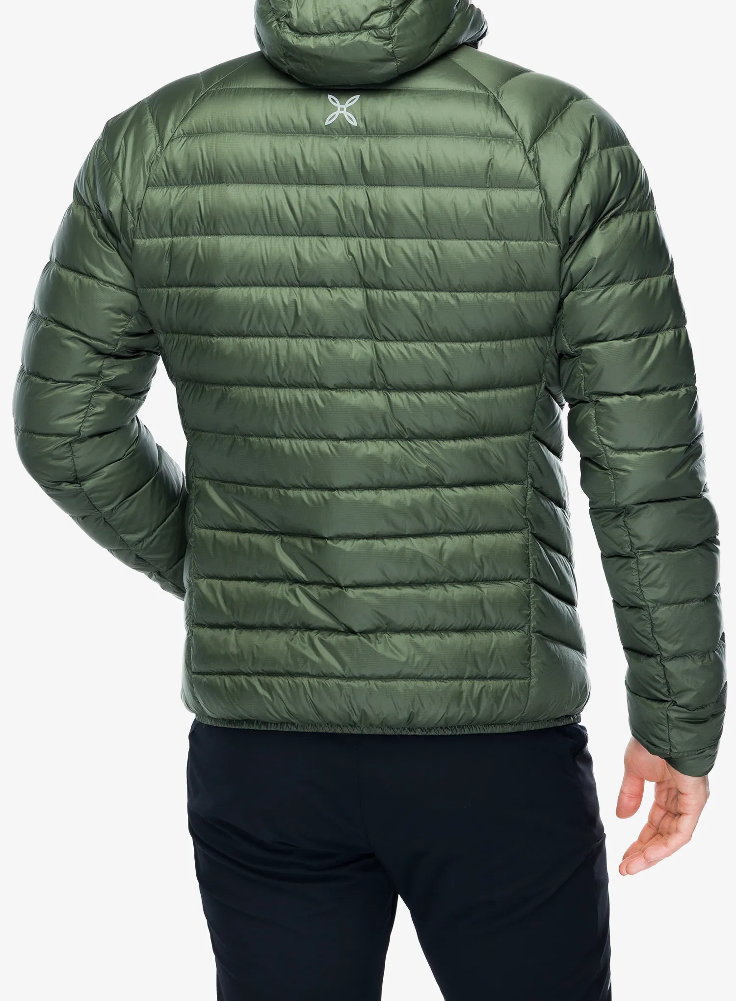 Daunenjacke Montura Breeze Hooded Duvet Jacket - sage green/sunny lime