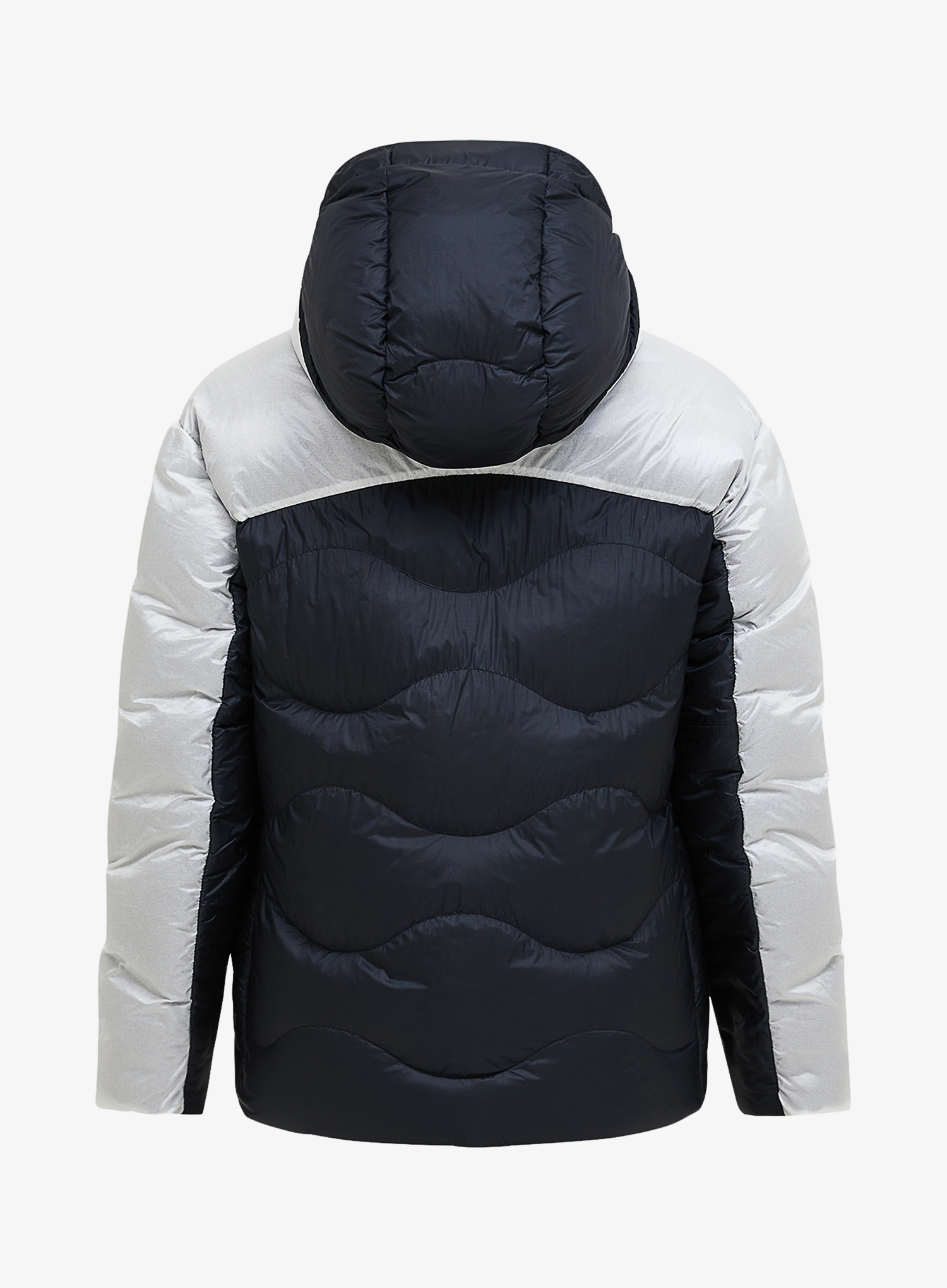 Daunenjacke Peak Performance Helium Diamond Fuse Down Hood - black/antarctica