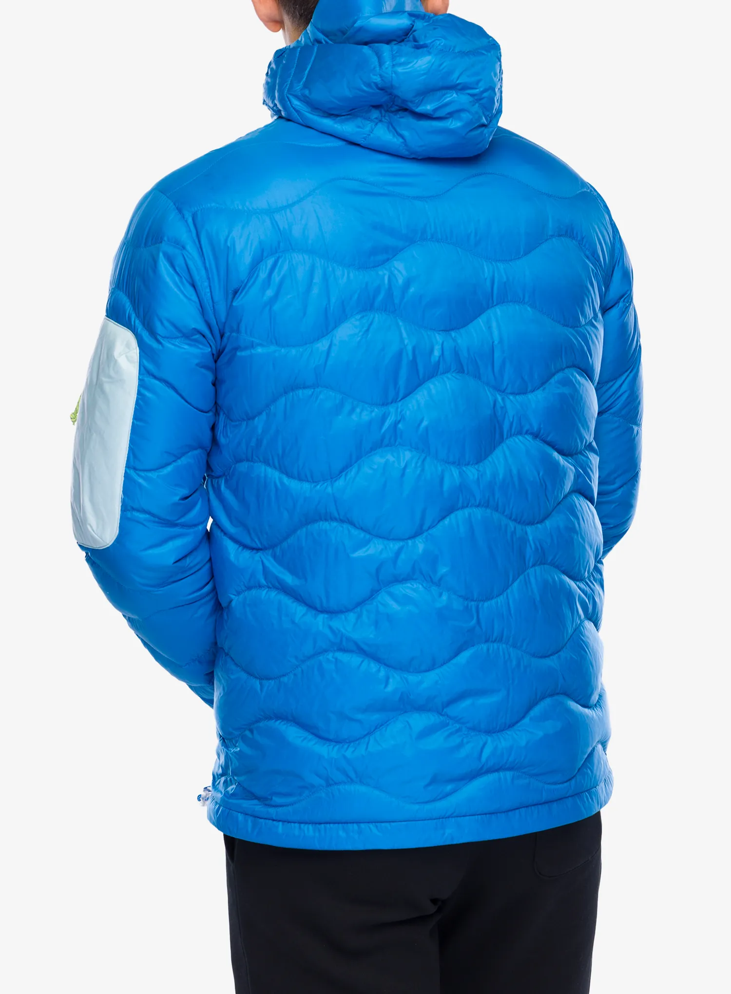 Daunenjacke Peak Performance Helium Utility Down Hood Jacket - bril blue/cloud/sunny adventur