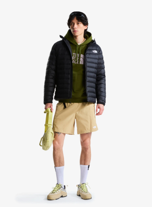 Daunenjacke The North Face Classic Down Hooded Jacket - tnf black