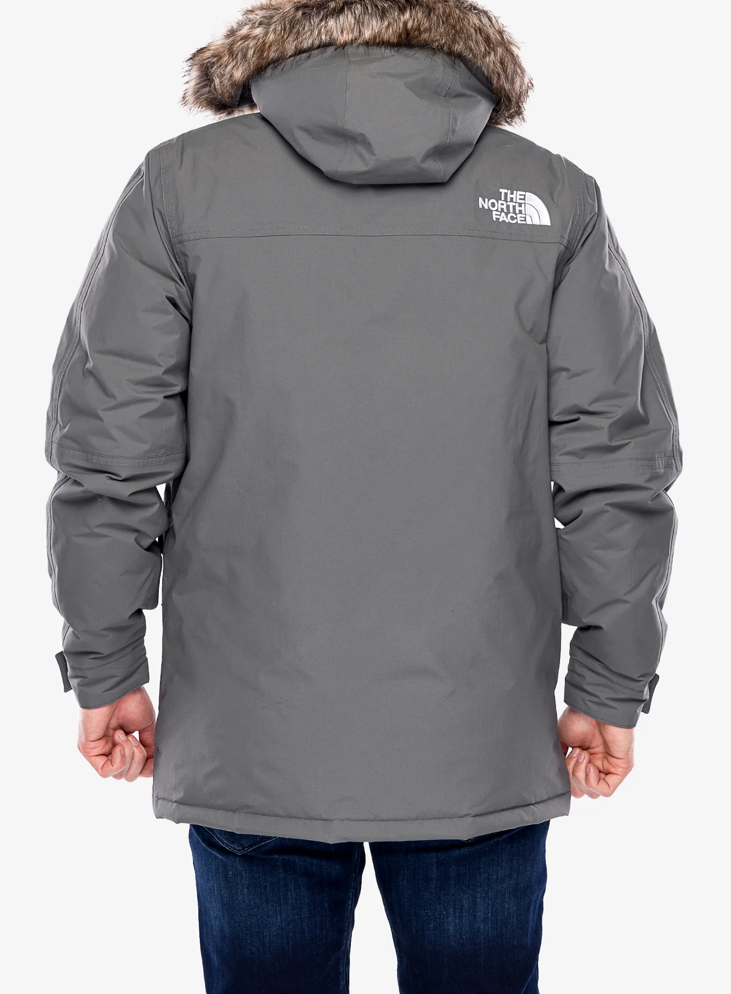 Smoked Pearl The North Face Mcmurdo Parka Mens AUTHENTIC THE NORTH
