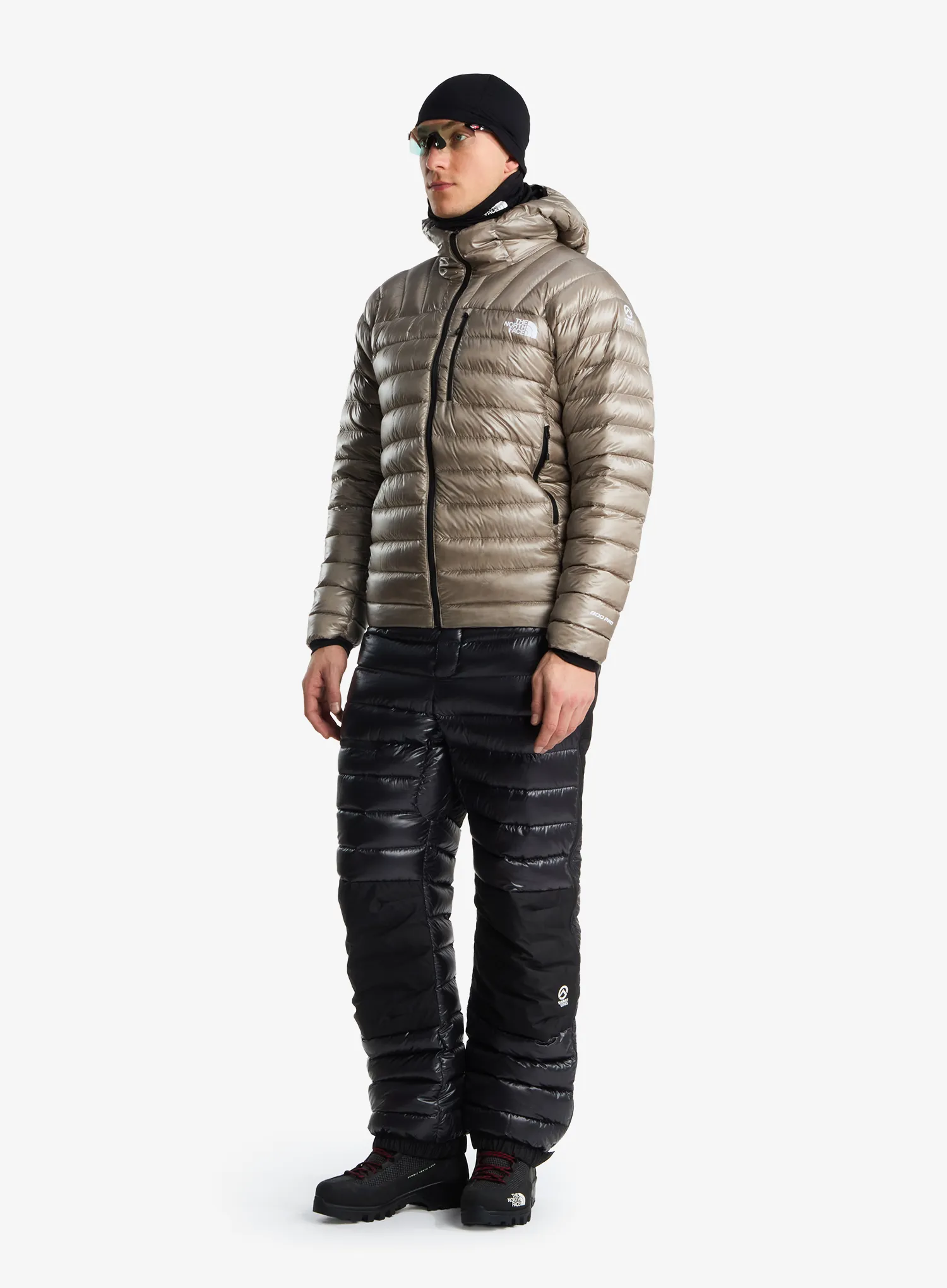 Daunenjacke The North Face Summit Breithorn Hoodie - stone slab