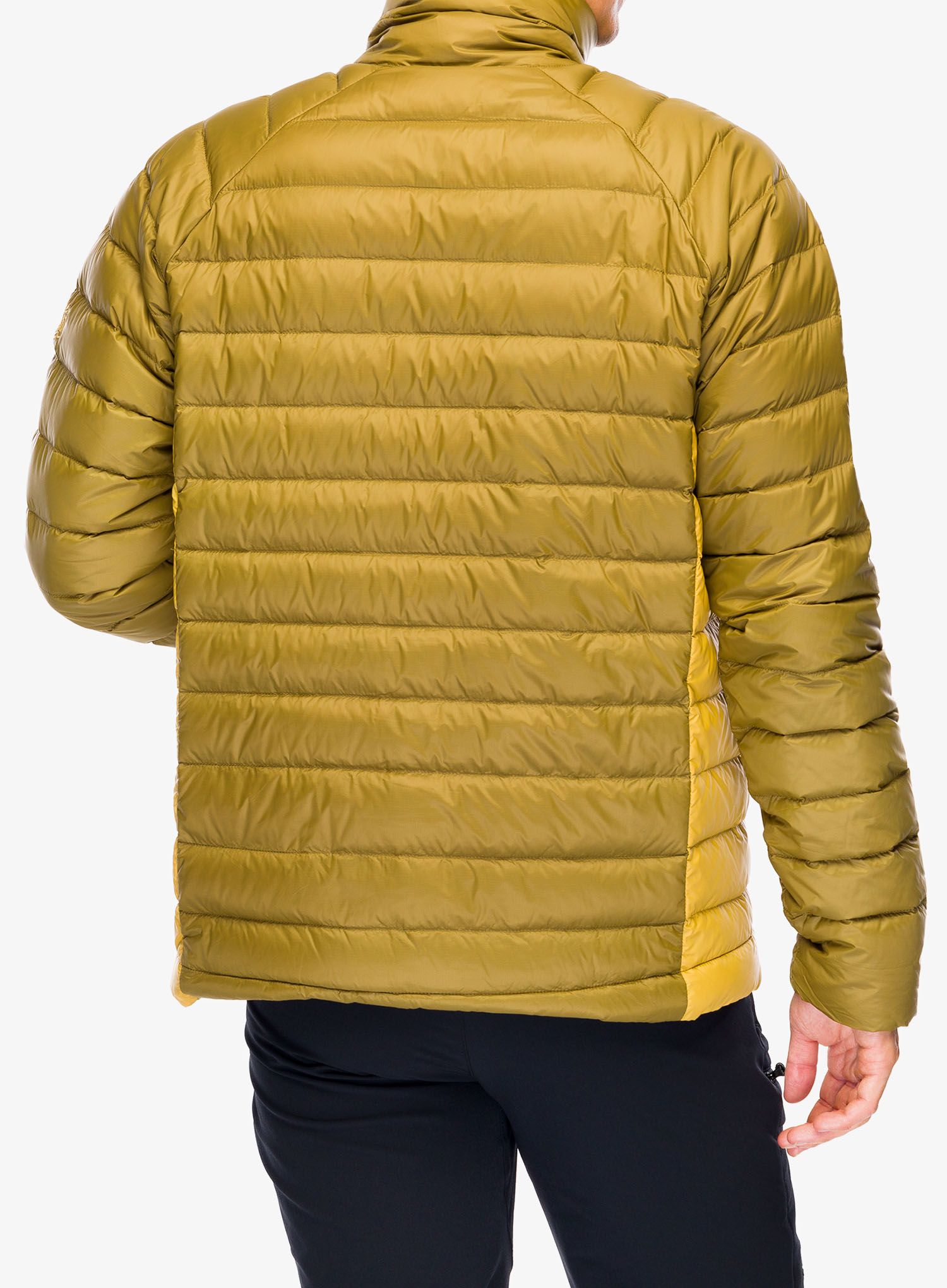 Daunenjacke Turbat Treknorak - plantation olive/tinsel yellow