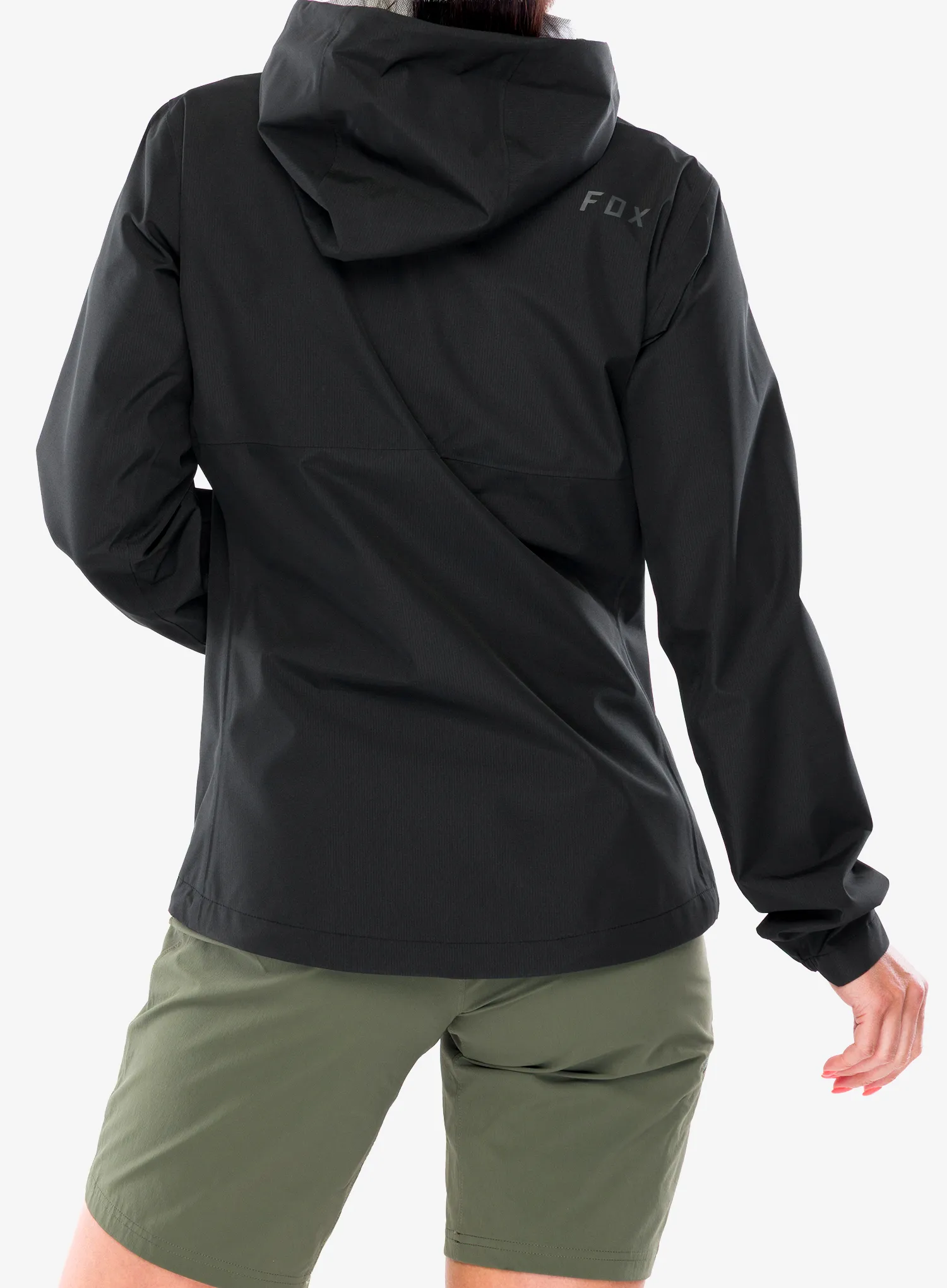 Fahrradjacke Damen Fox Ranger 2.5L Water Jacket - black/black