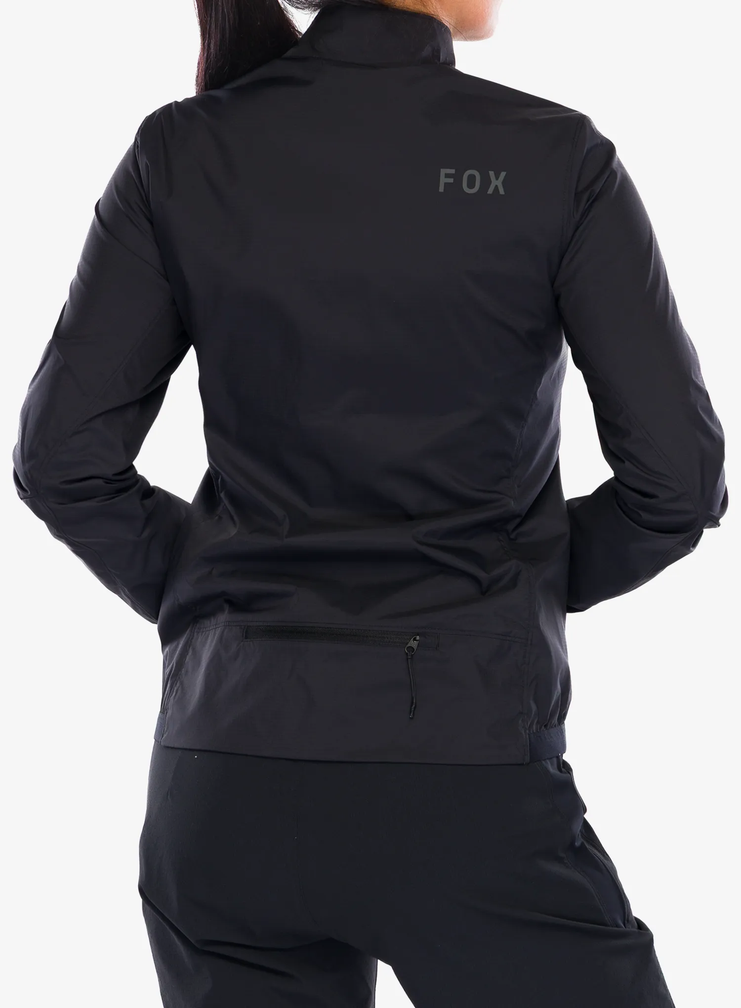 Fahrradjacke Damen Fox Ranger Wind Jacket - black/black
