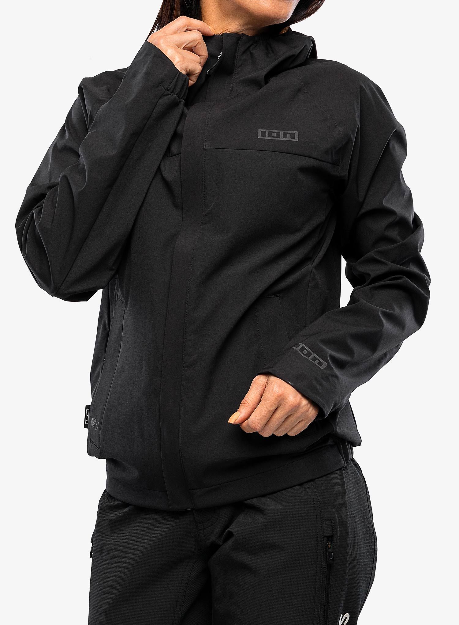Fahrradjacke ION Shelter 3L Hybrid - black