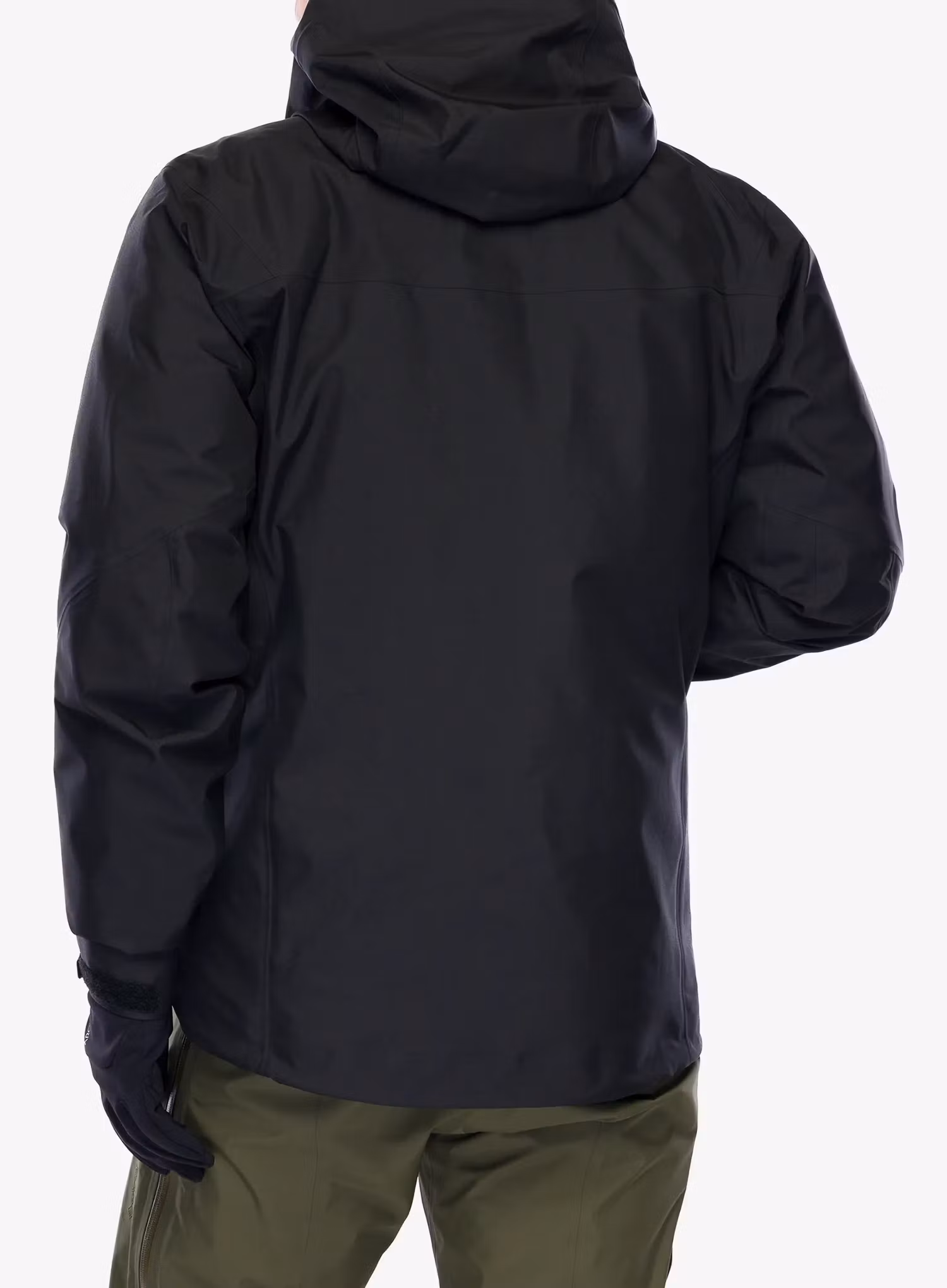 Regenjacke Arcteryx Alpha SV Jacket - 24k black